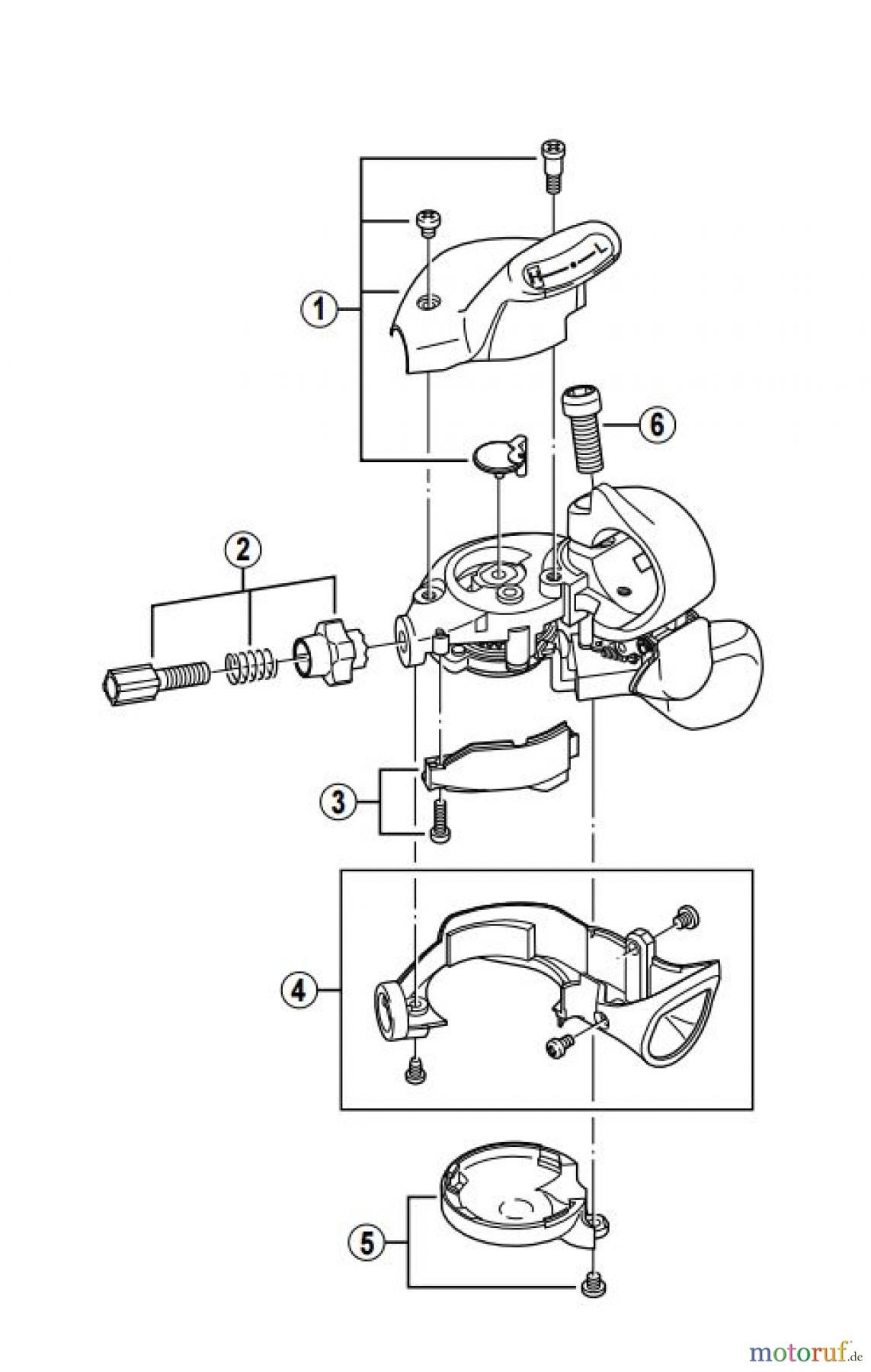 Shimano SL Shift Lever - Schalthebel SL-F700-R SHIMANO CAPREO Tap-Fire Lever
