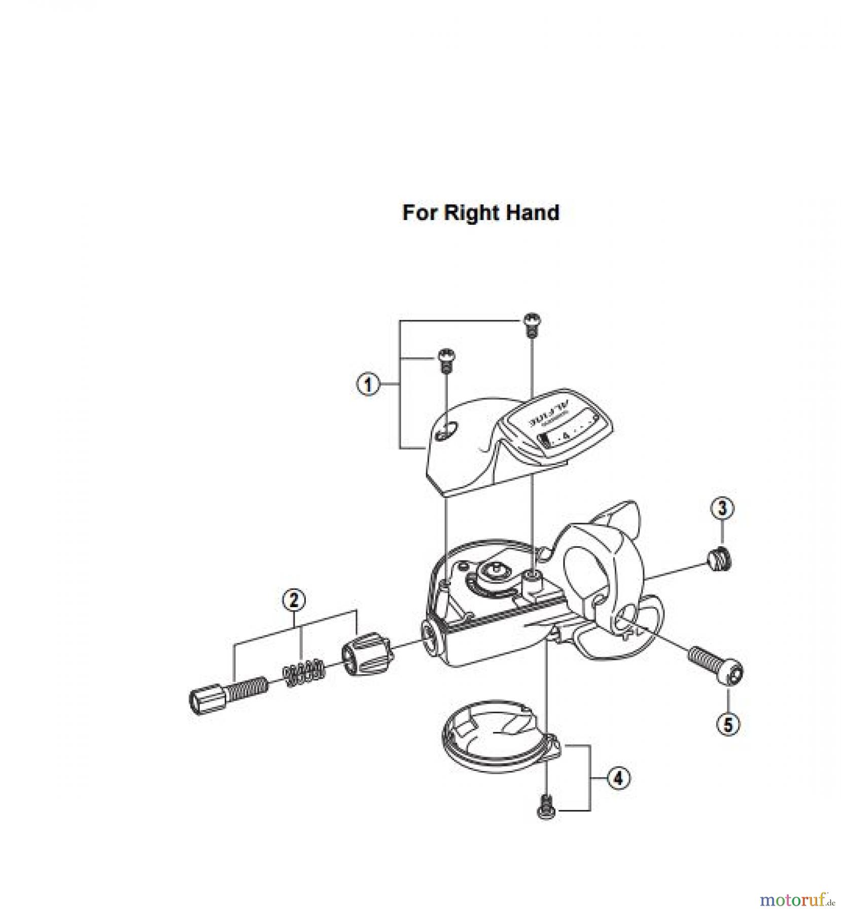 Shimano SL Shift Lever - Schalthebel SL-S500 ALFINE Rapidfire Plus Lever