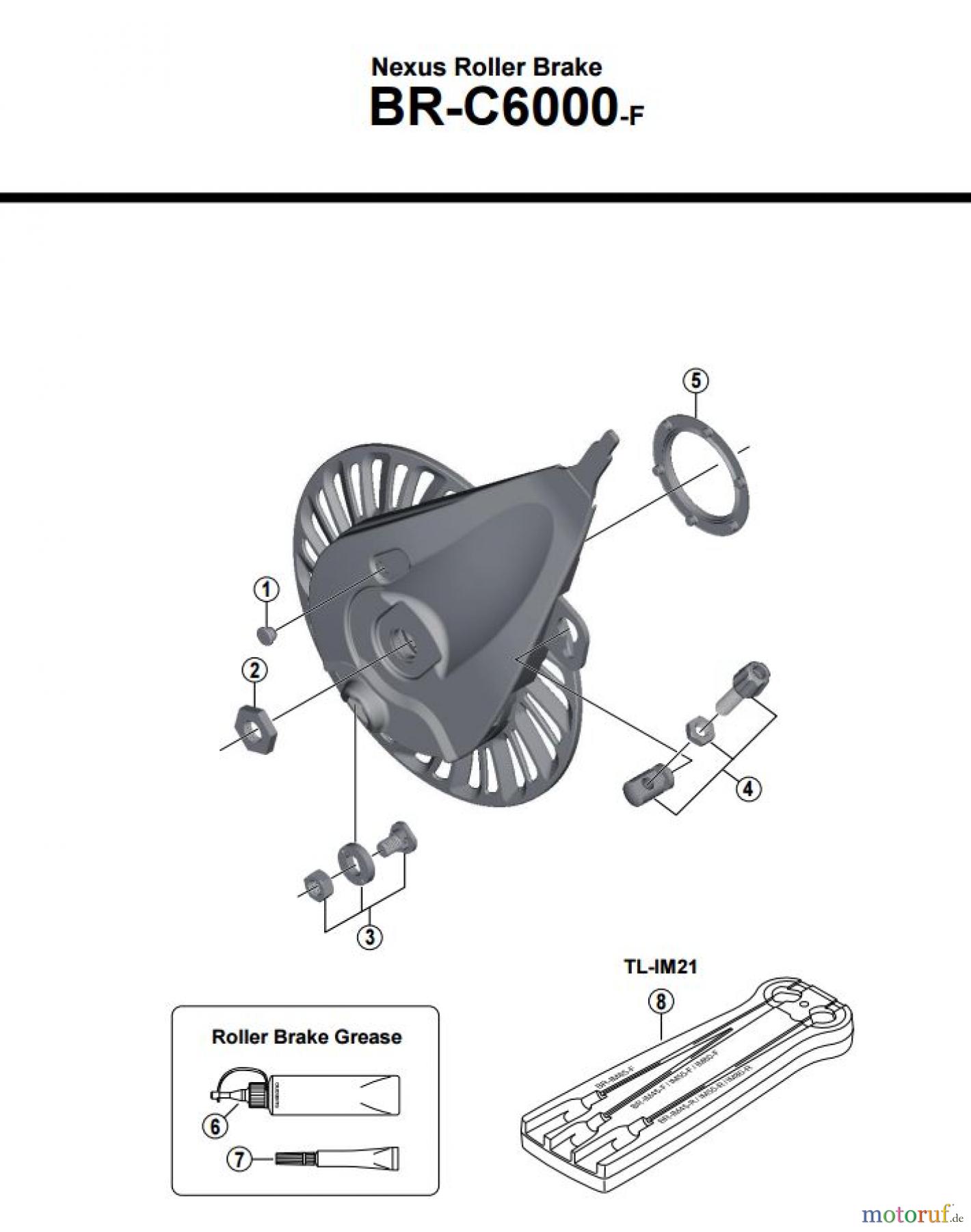 Shimano BR Brake - Bremse BR-C6000-F -3741