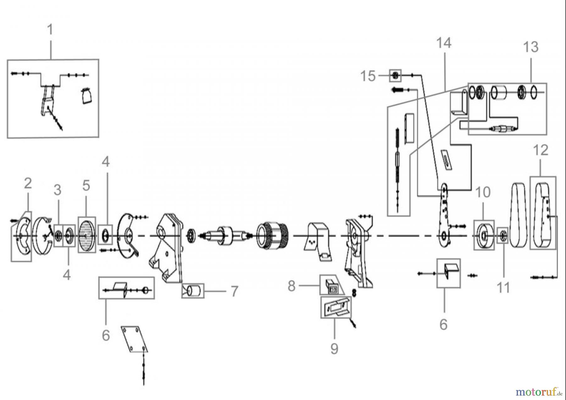 Güde Metallbearbeitung Schleifmaschinen Kombischleifer KOMBISCHLEIFER GDS 150 K - 55108 FSL55108-02