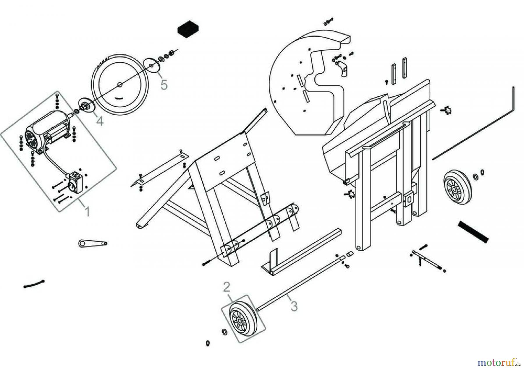 Güde Brennholzbearbeitung Brennholzsägen bis 500 mm Ø-Sägeblatt WIPPSÄGE GWS 450 ECO - 01837 FSL01837-01