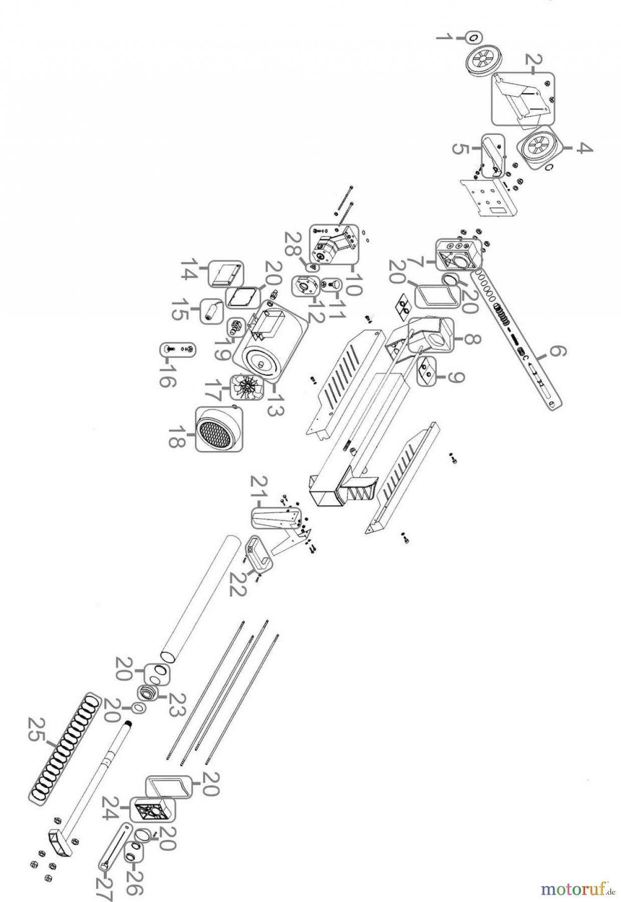  Güde Brennholzbearbeitung Holzspalter bis 7 t Spaltdruck KURZHOLZSPALTER W 520 /7 TW - 94707 FSL94707-01  