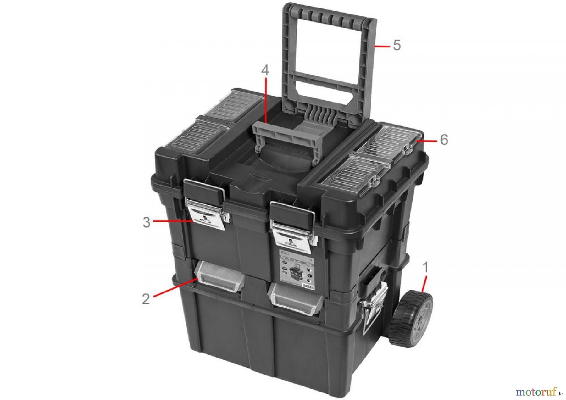  Güde Werkstatteinrichtung Werkzeugtrolley WERKZEUGTROLLEY GWT 10 - 40965 FSL40965-01