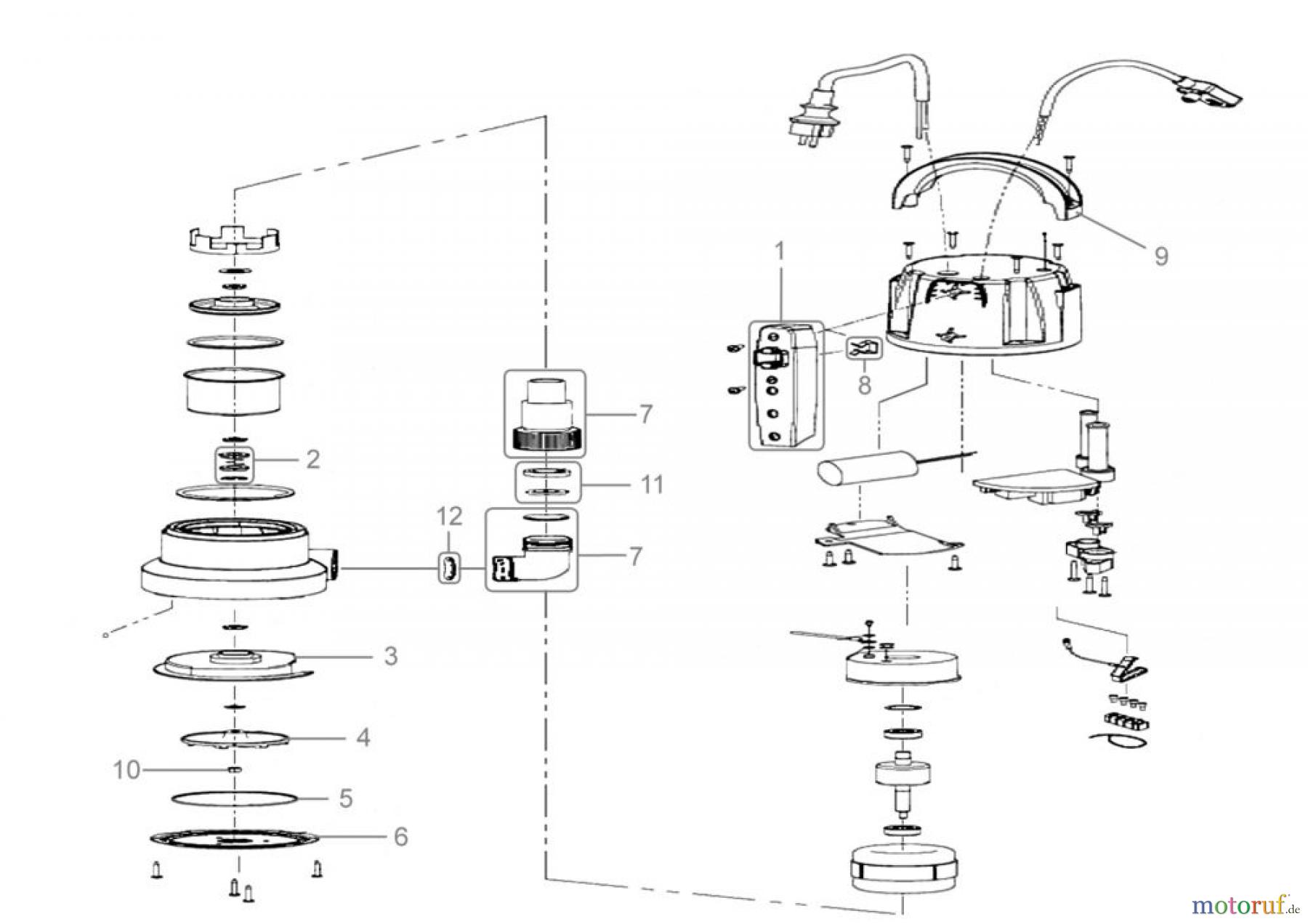 Güde Pumpentechnik Tauchpumpen Flachsaugpumpen FLACHSAUGERPUMPE GFS 401 S - 94627 FSL94627-01
