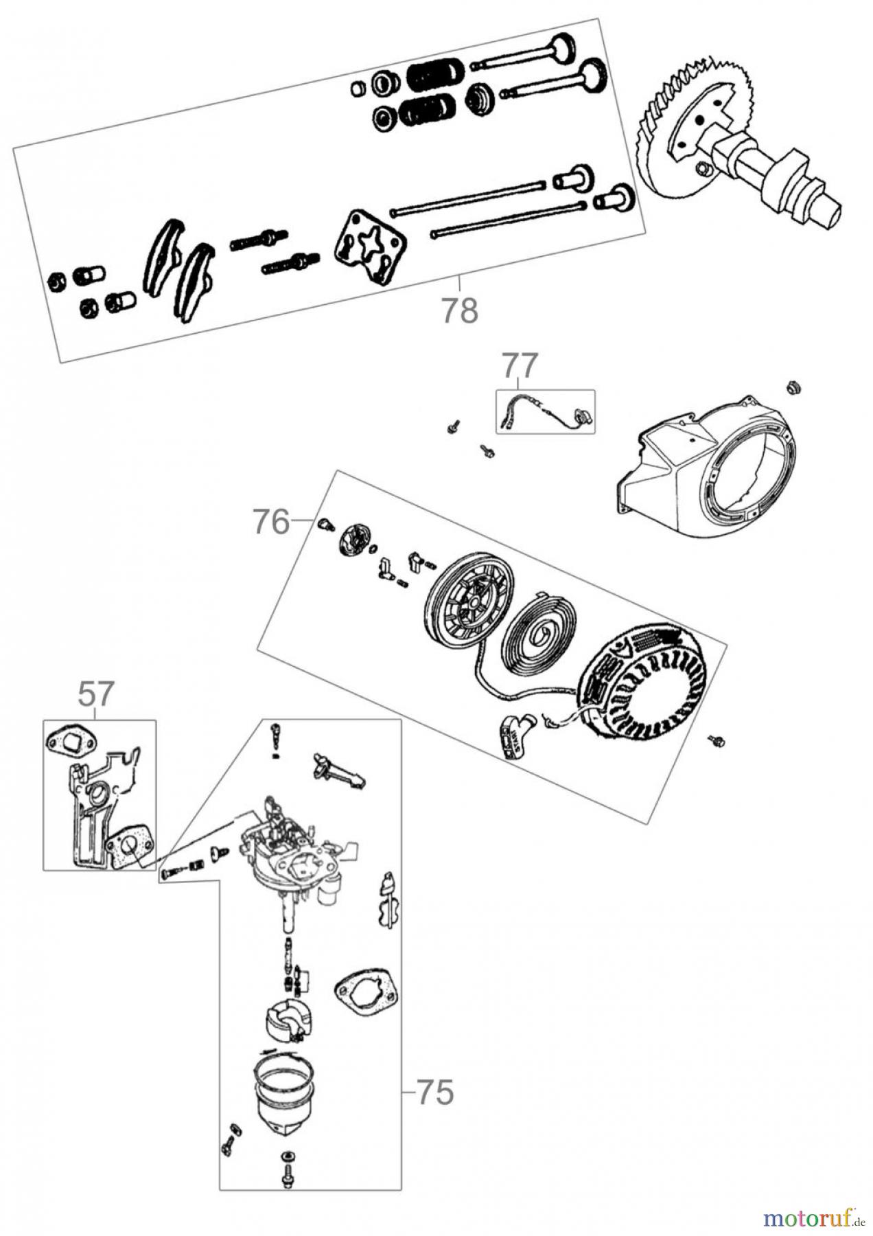  Güde Reinigungsgeräte Schneefräsen Benzin-Schneefräse SCHNEEFRÄSE GSF1700- 6,5PS E - 94581 FSL94581-01 Seite 4