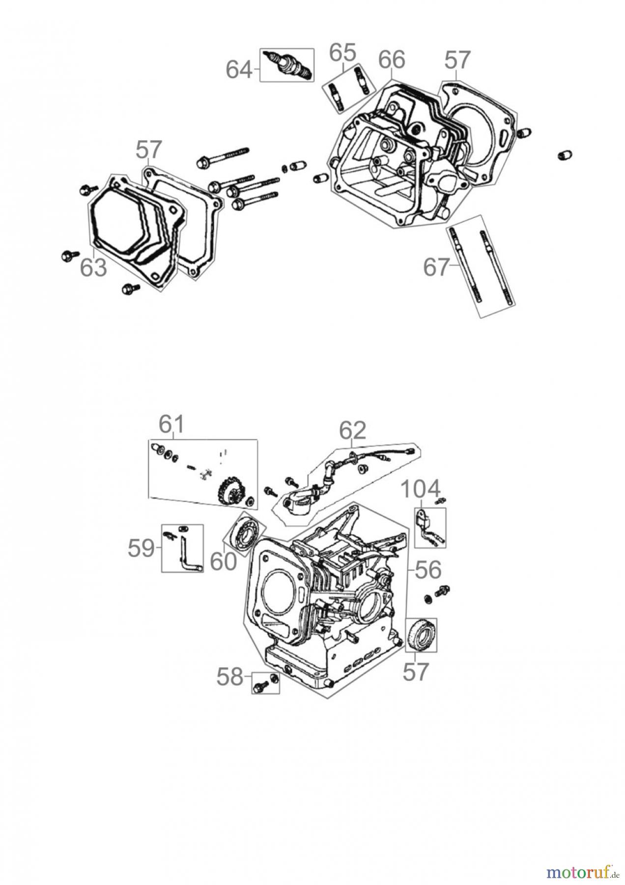 Güde Reinigungsgeräte Schneefräsen Benzin-Schneefräse SCHNEEFRÄSE GSF1700- 6,5PS E - 94581 FSL94581-02 Seite 2