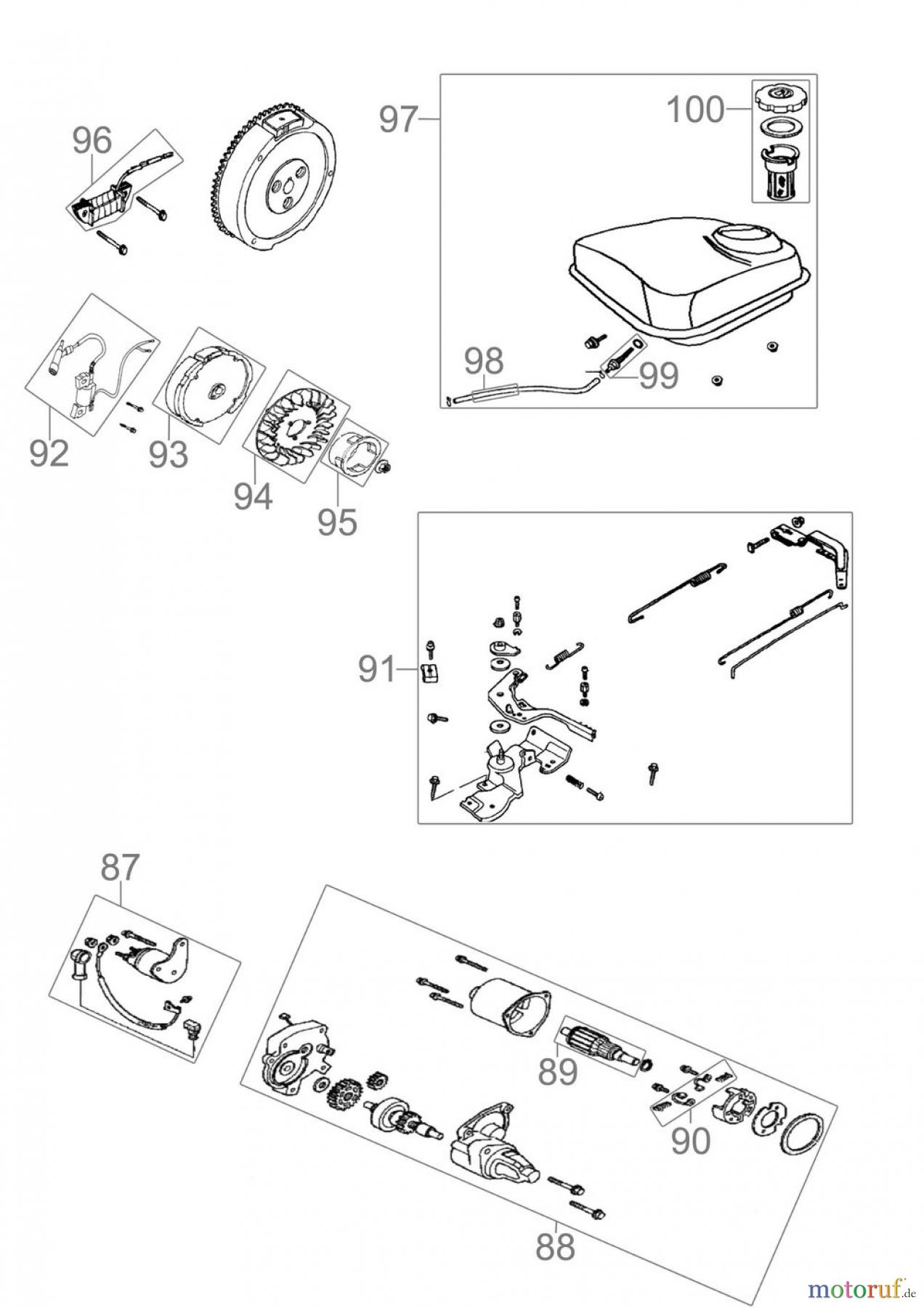 Güde Reinigungsgeräte Schneefräsen Benzin-Schneefräse SCHNEEFRÄSE GSF1700- 6,5PS E - 94581 FSL94581-02 Seite 6