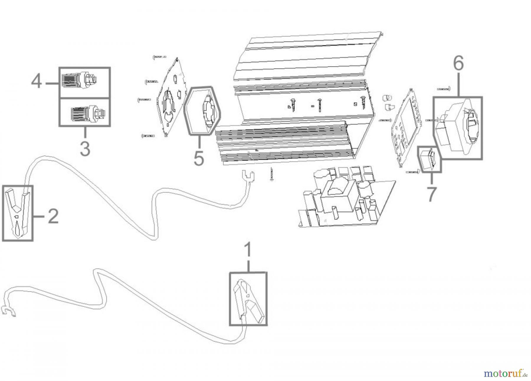  Güde Batterielader / KfZ-Zubehör weitere Geräte SPANNUNGSWANDLER 400 / 800 WATT - 69006 FSL69006-01