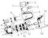 Güde GARTENPUMPE JG 3100 - 94156 Ersatzteile FSL94156-01