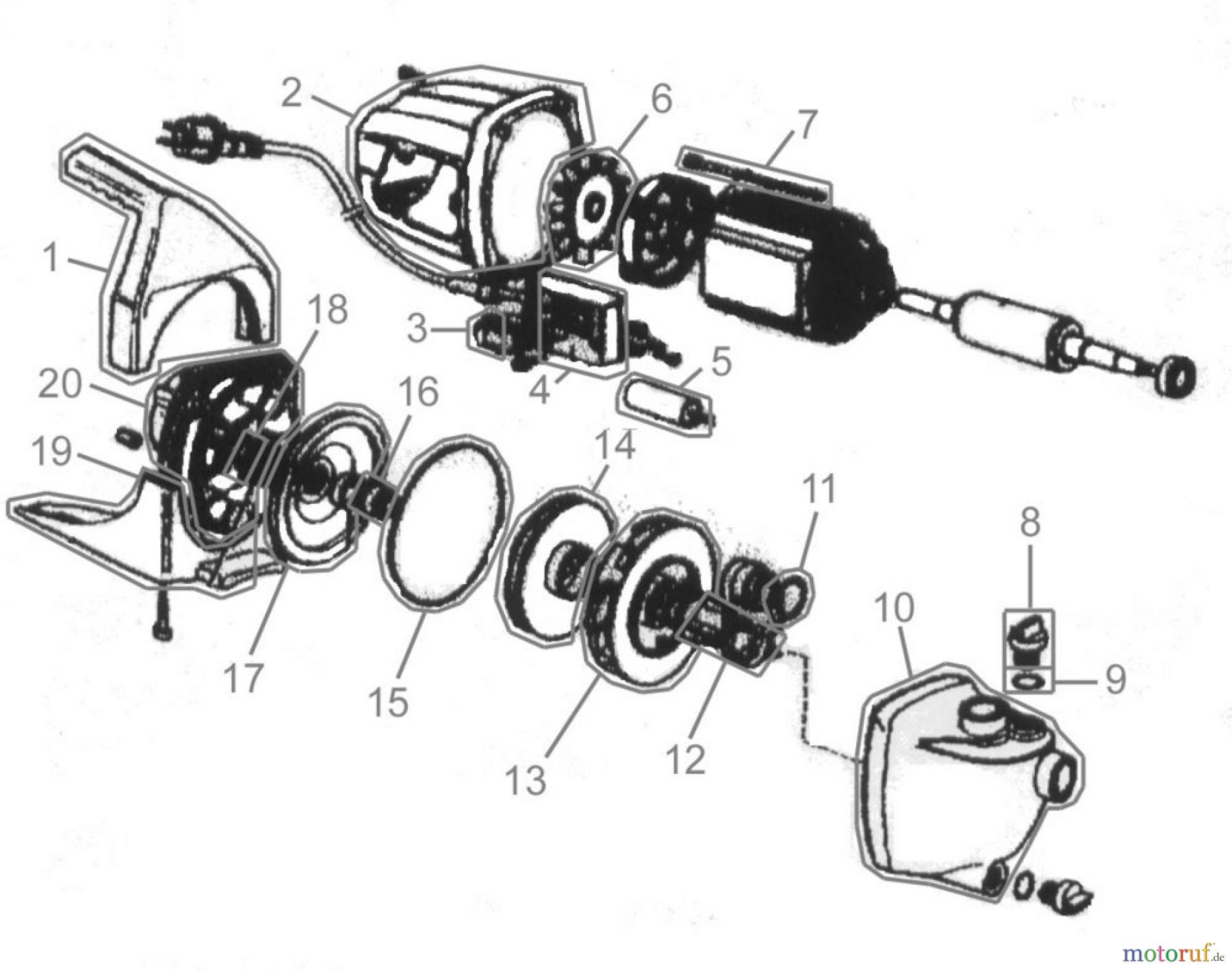  Güde Pumpentechnik Hauswasserautomaten HAUSWASSERAUTOMAT HWA 800 K - 94206 FSL94206-01