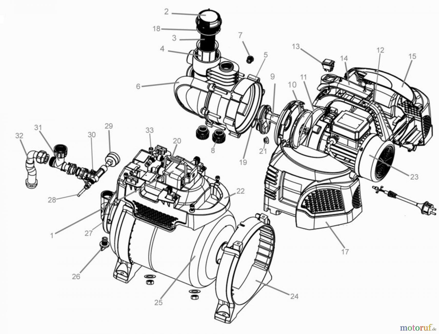 Güde Pumpentechnik Hauswasserwerke HAUSWASSERWERK HWW 1100 VF - 94230 FSL94230-01