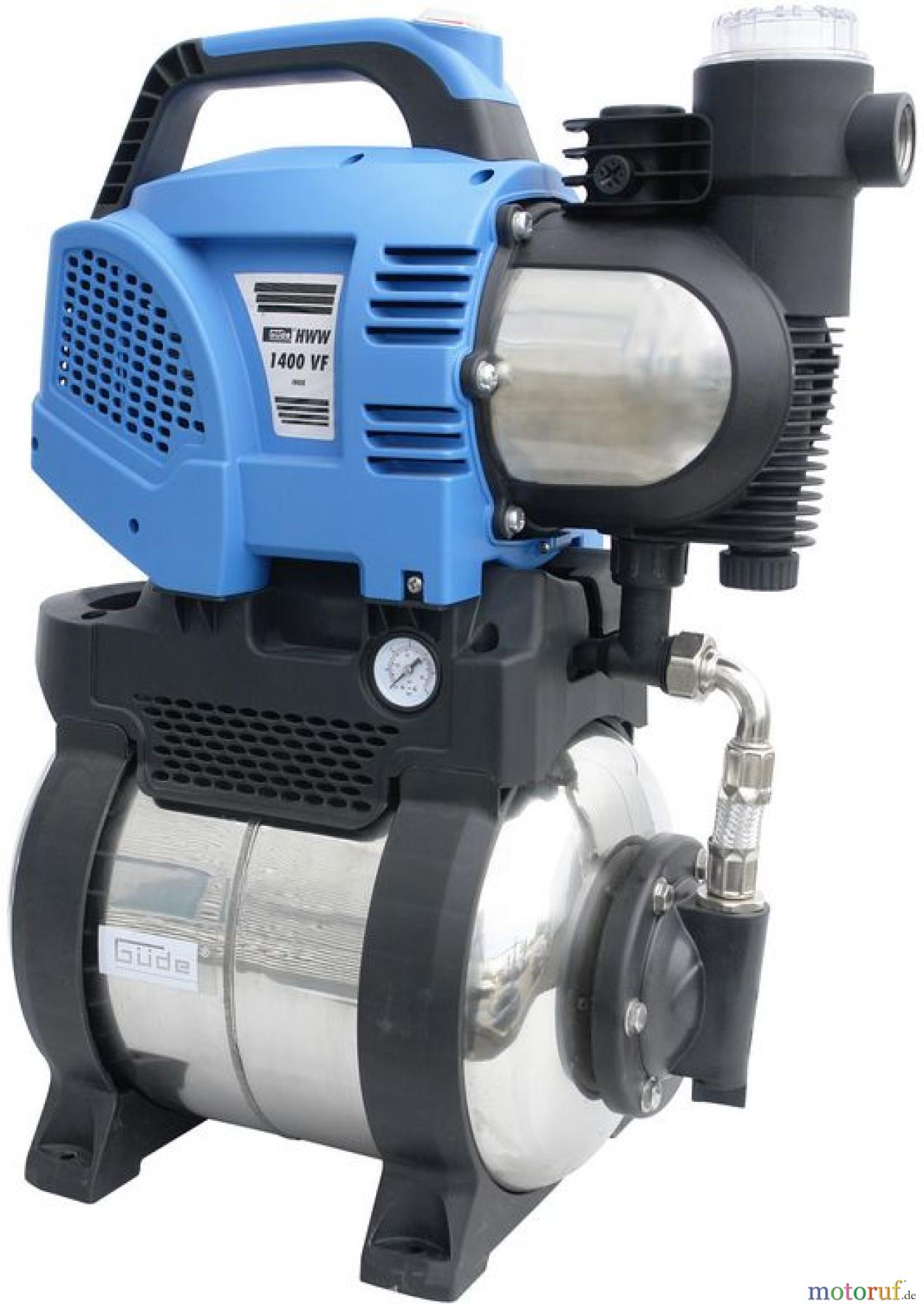  Güde Pumpentechnik Hauswasserwerke HAUSWASSERWERK HWW 1400 VF INOX - 94232