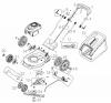 Güde Benzin-Rasenmäher Schnittbreite bis 45cm RASENM BIG WHEELER 560 MEGA B&S - 95125 Ersatzteile FSL95125-01