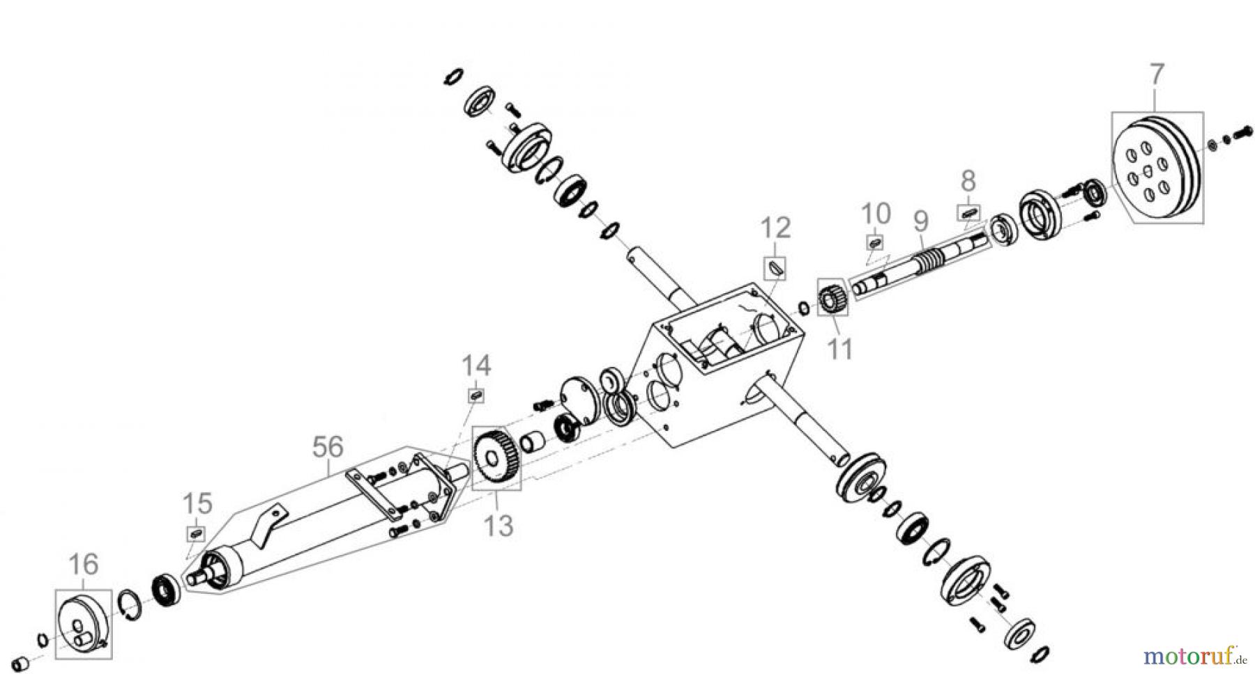 Güde Gartentechnik Rasenmäher Benzin-Rasenmäher Schnittbreite bis 45cm BALKENMÄHER GBM 900 - 95170 FSL95170-01 Seite 2