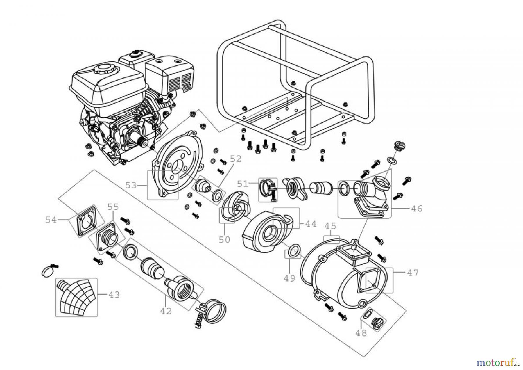 Güde Pumpentechnik Motorpumpen MOTORPUMPE GMP 200 4T - 94256 FSL94256-03 Seite 2
