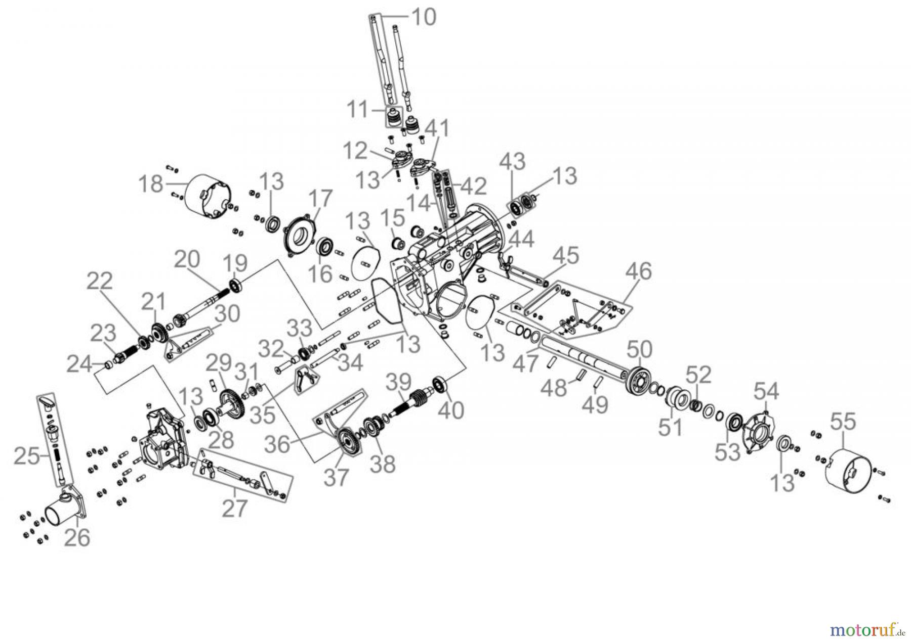 Güde Gartentechnik Kombigeräte Benzin Antriebseinheit MOTOREINACHSER GME 6,5 PS - 95180 FSL95180-01 Seite 2