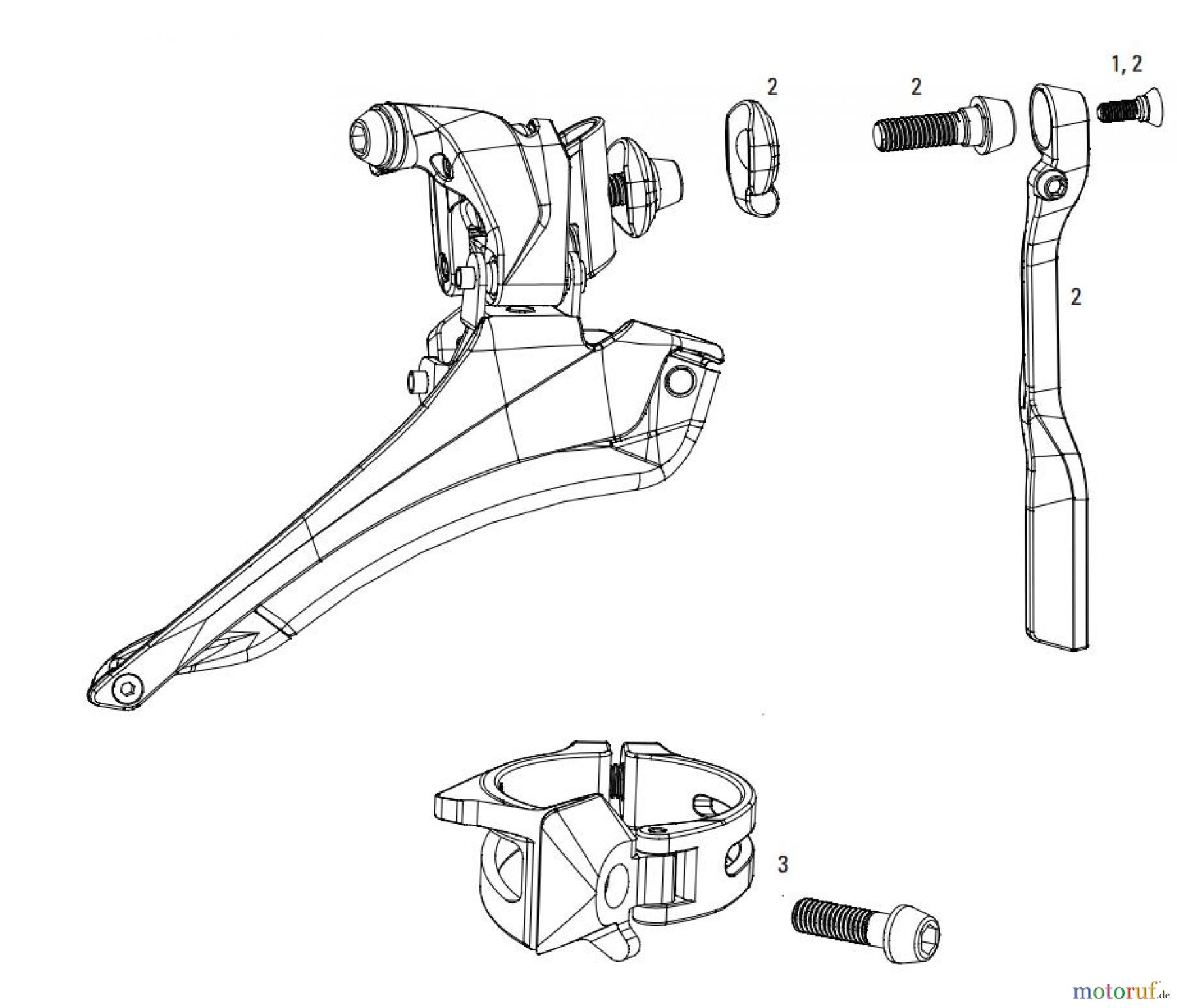 Sram Sram SRAM RED 22 / RED 2013 / FORCE 22 / RIVAL 22 - FRONT DERAILLEUR / CHAINSPOTTER