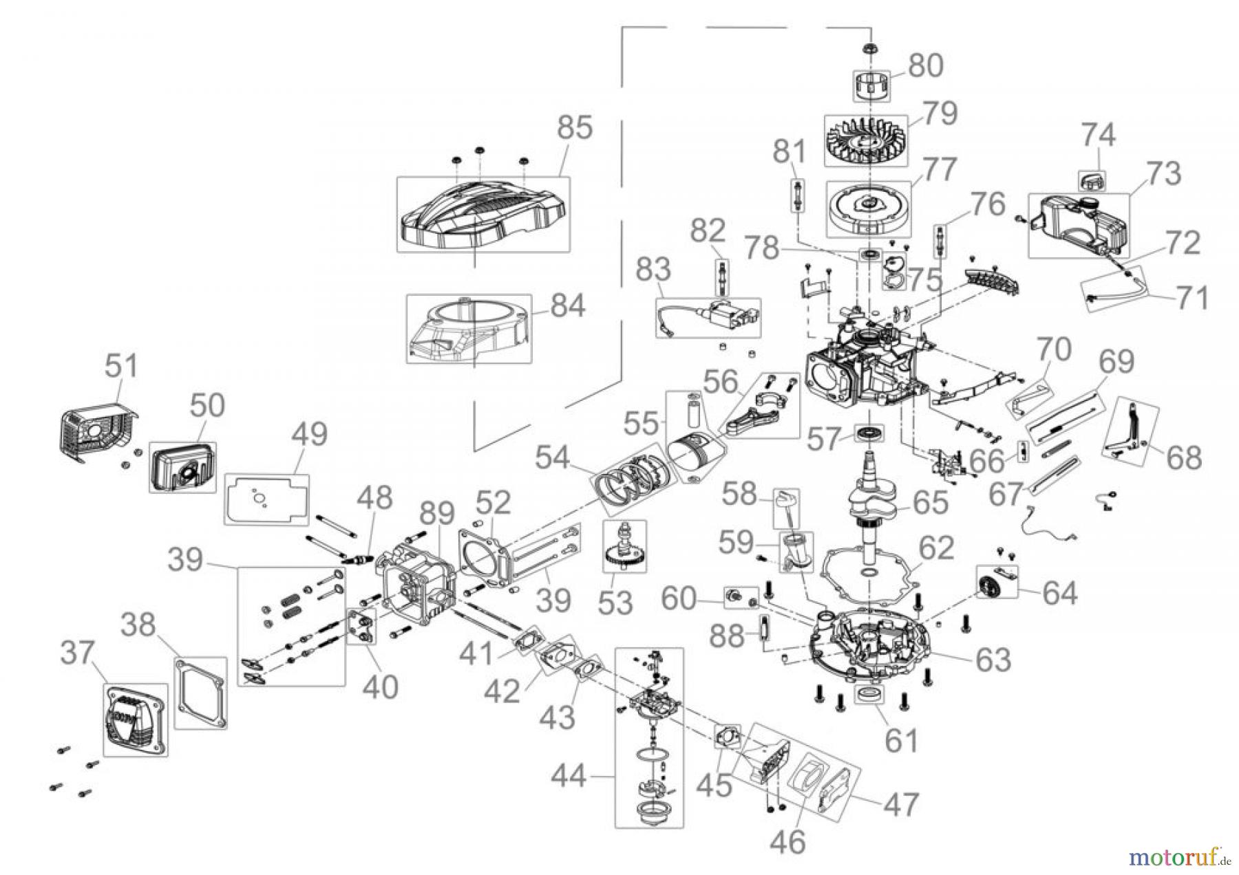 Güde Gartentechnik Gartenfräsen Benzin-Fräsen GARTENFRÄSE GF 382 - 94377  FSL94377-01