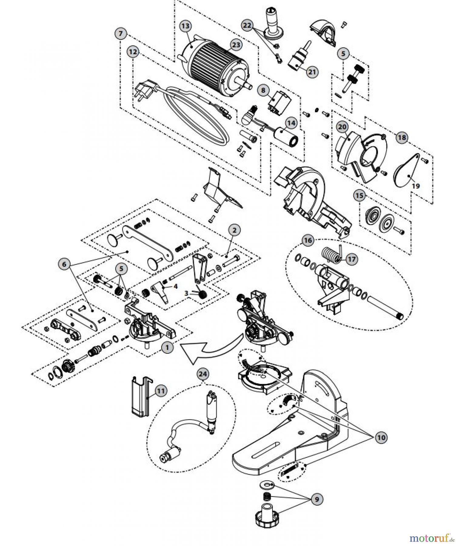  Oregon Schleifgeräte, Nietgeräte und Vernietgeräte 620-230 Kettenschleifgerät