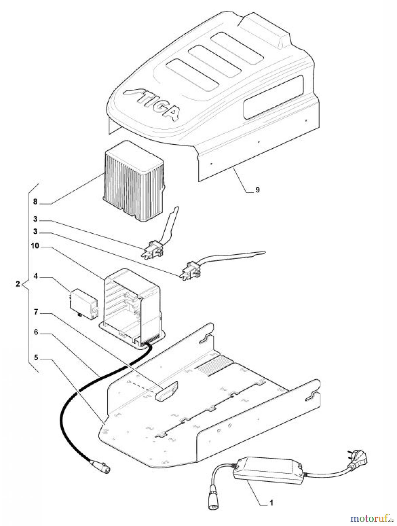 Stiga Mähroboter Baujahr 2018 Autoclip M3 2018 Autoclip M3 (2018), 2R2001508/ST1 Seite 4