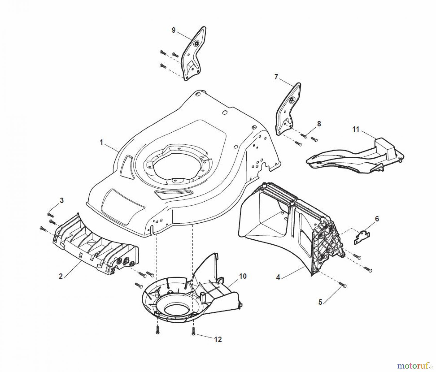  Global Garden Products GGP Rasenmäher Baujahr 2017 Akku 2017 Mit Antrieb CR-CS 430 WS Li 80 Deck Version 2