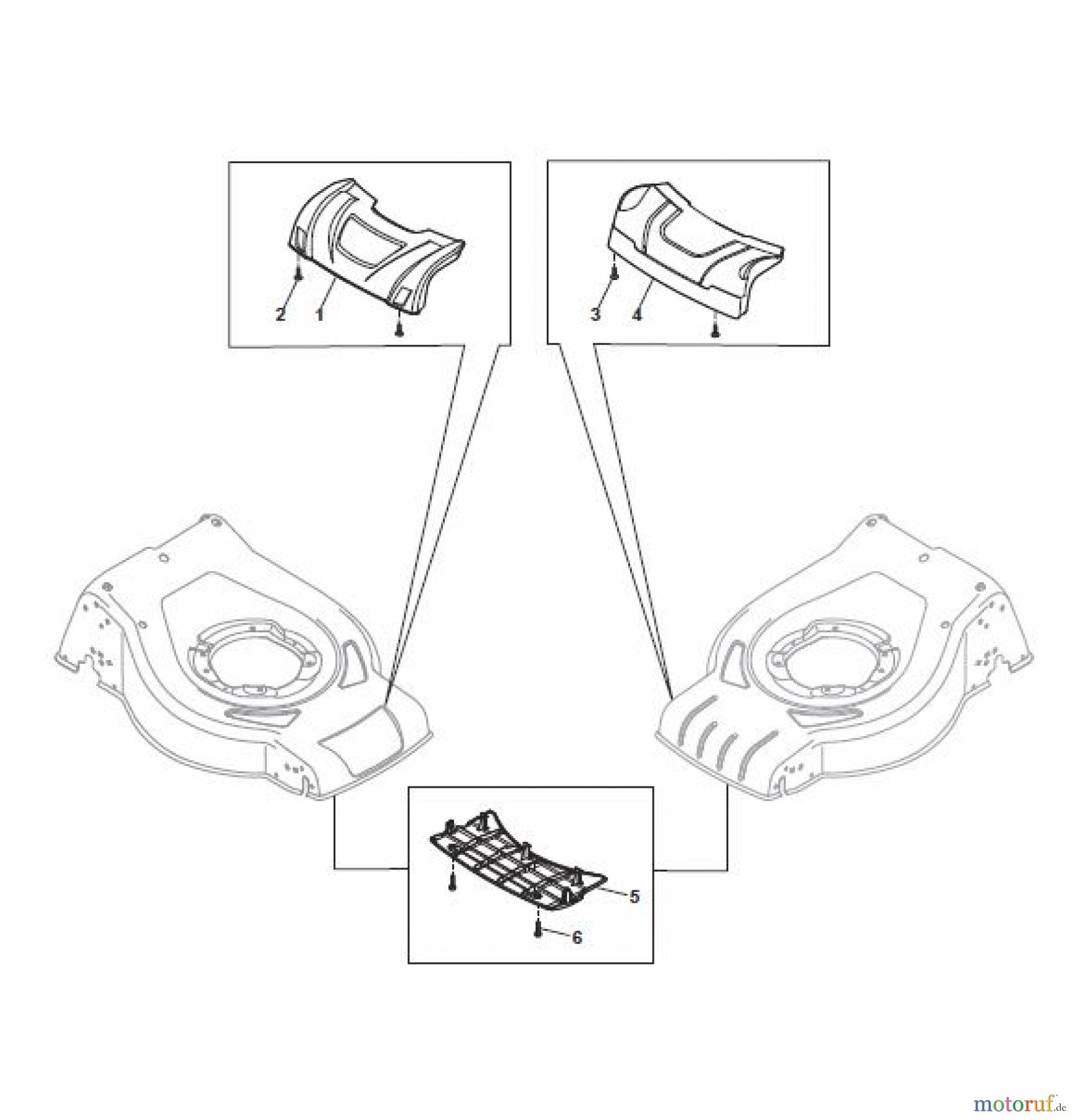  Global Garden Products GGP Rasenmäher Baujahr 2017 Akku 2017 Mit Antrieb CRL-CSL 480 S Li 80 - CRL-CSL 480 SQ Li 80 Masks