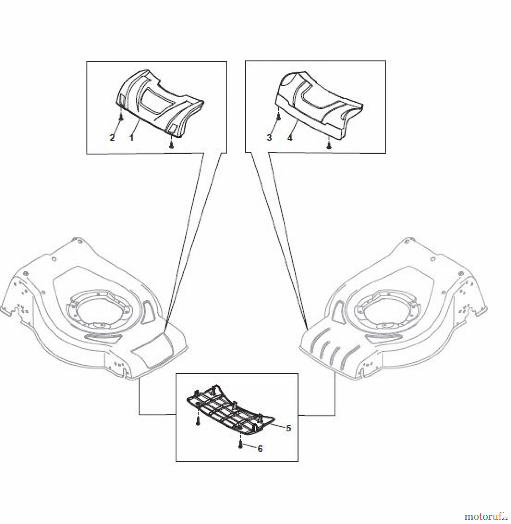 Global Garden Products GGP Rasenmäher Baujahr 2017 Akku 2017 Mit Antrieb CRL-CSL 480 WS Li 80 - CRL-CSL 480 WSQ Li 80 Masks