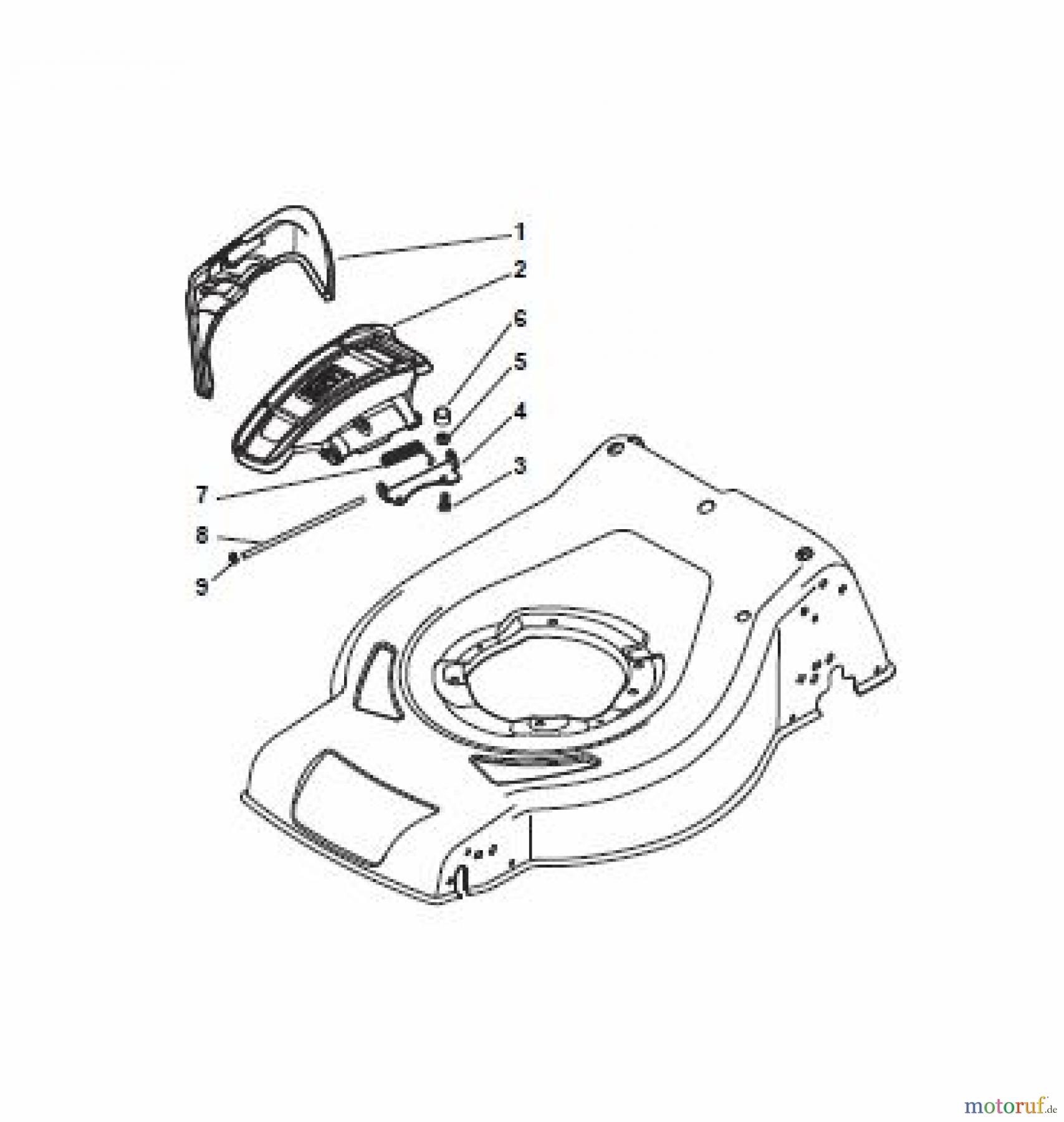 Global Garden Products GGP Rasenmäher Baujahr 2017 Akku 2017 Mit Antrieb CRL-CSL 480 WS Li 80 - CRL-CSL 480 WSQ Li 80 Protection, Belt