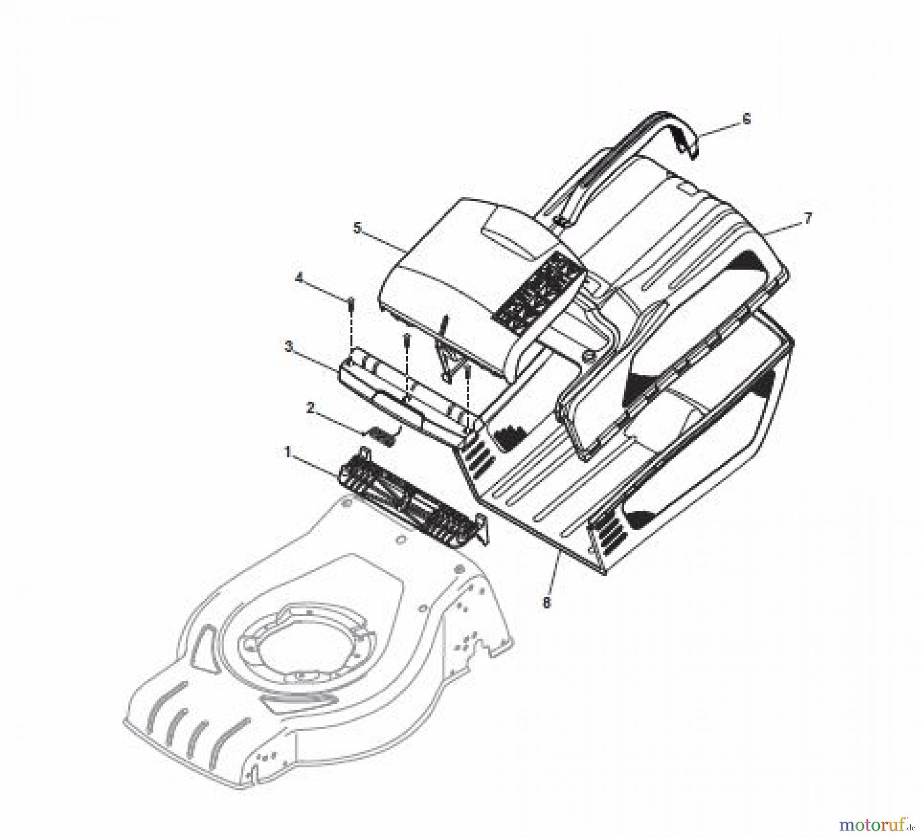 Global Garden Products GGP Rasenmäher Baujahr 2017 Akku 2017 Mit Antrieb CRL-CSL 480 WS Li 80 - CRL-CSL 480 WSQ Li 80 Grass-Catcher