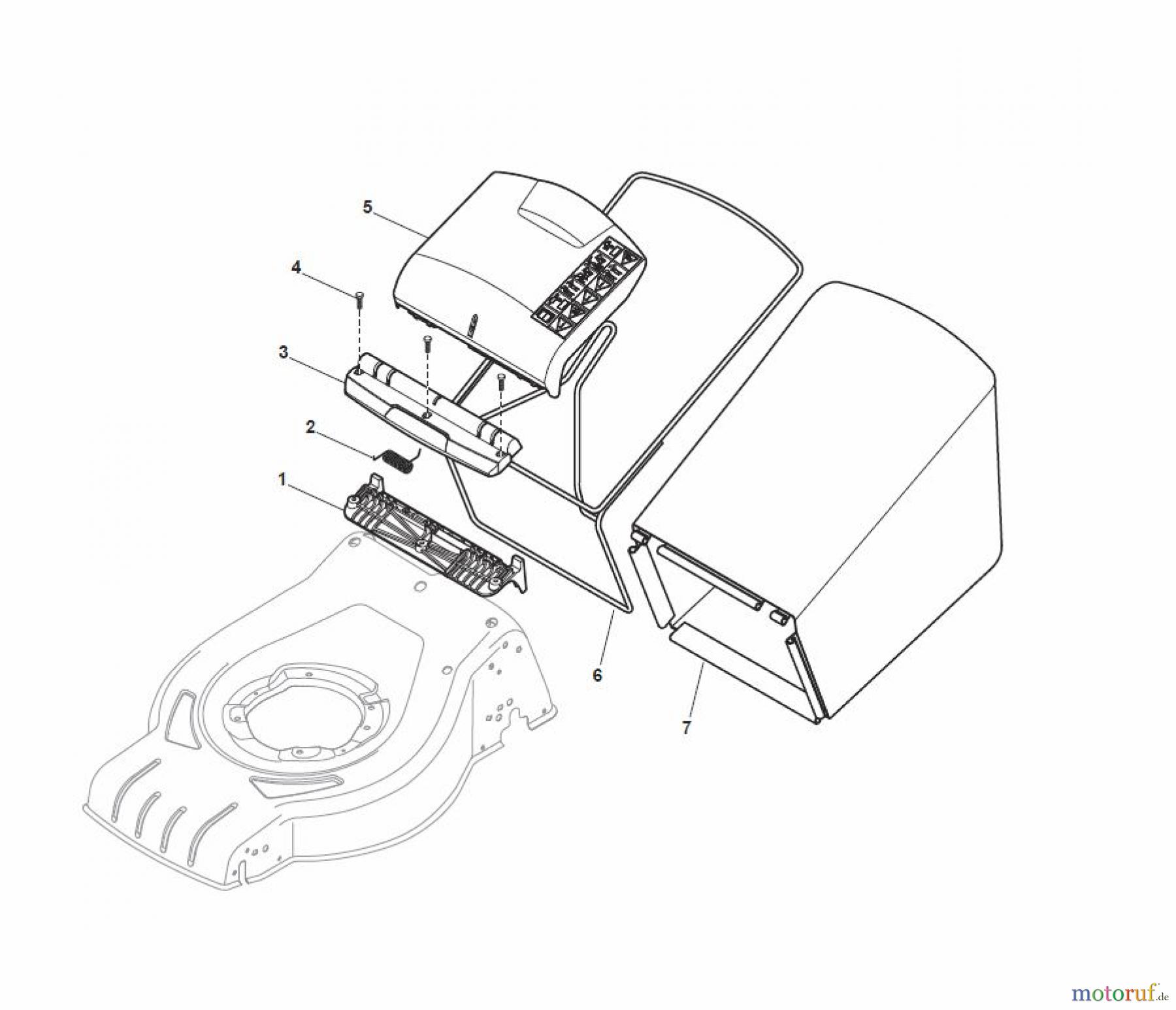  Global Garden Products GGP Rasenmäher Baujahr 2017 Akku 2017 Ohne Antrieb CR-CS 430 Li 80 Grass-Catcher