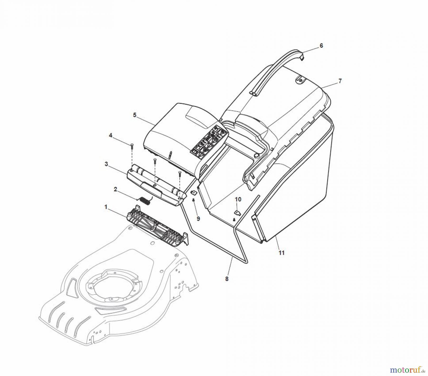  Global Garden Products GGP Rasenmäher Baujahr 2017 Akku 2017 Ohne Antrieb CR-CS 430 Li 80 Grass-Catcher