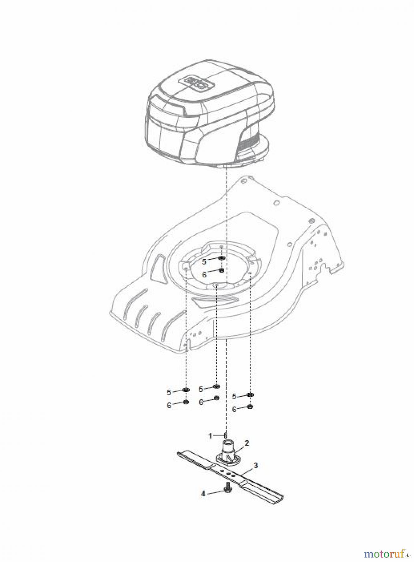  Global Garden Products GGP Rasenmäher Baujahr 2017 Akku 2017 Ohne Antrieb CR-CS 430 W Li 80 Blade