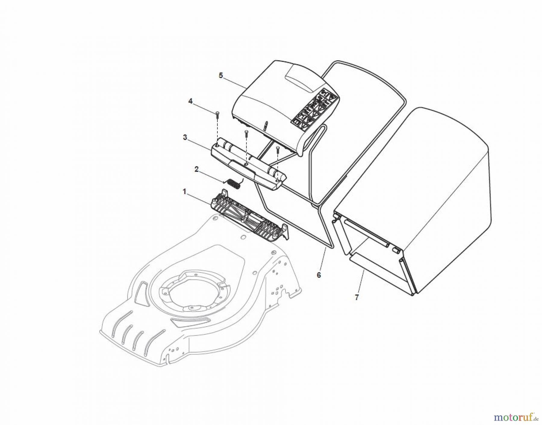  Global Garden Products GGP Rasenmäher Baujahr 2017 Akku 2017 Ohne Antrieb CR-CS 430 W Li 80 Grass-Catcher
