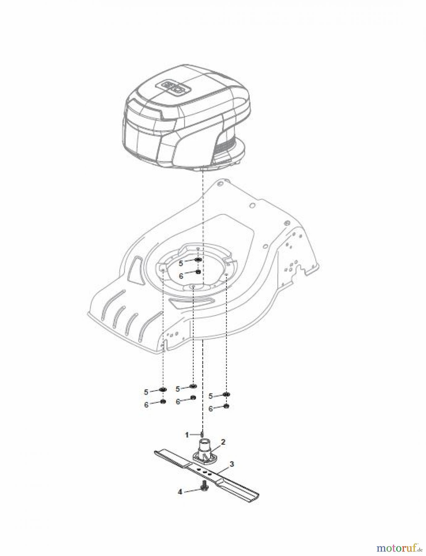 Global Garden Products GGP Rasenmäher Baujahr 2017 Akku 2017 Ohne Antrieb CR-CS 480 Li 80 - CR-CS 480 Q Li 80 Blade