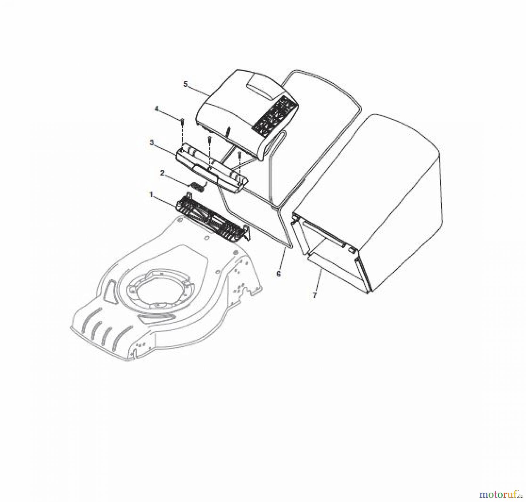  Global Garden Products GGP Rasenmäher Baujahr 2017 Akku 2017 Ohne Antrieb CR-CS 480 Li 80 - CR-CS 480 Q Li 80 Grass-Catcher