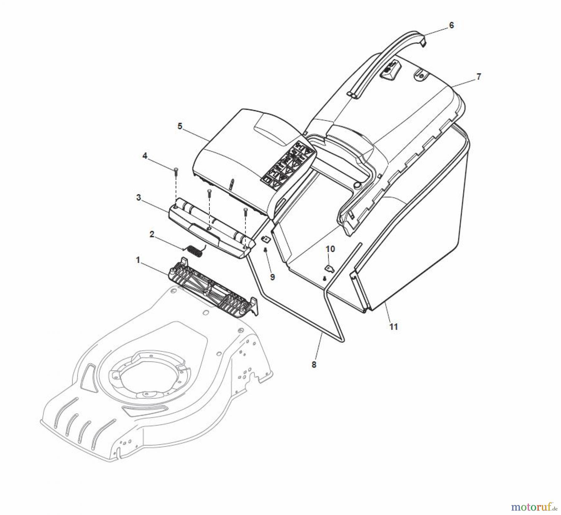  Global Garden Products GGP Rasenmäher Baujahr 2017 Akku 2017 Ohne Antrieb CR-CS 480 Li 80 - CR-CS 480 Q Li 80 Grass-Catcher