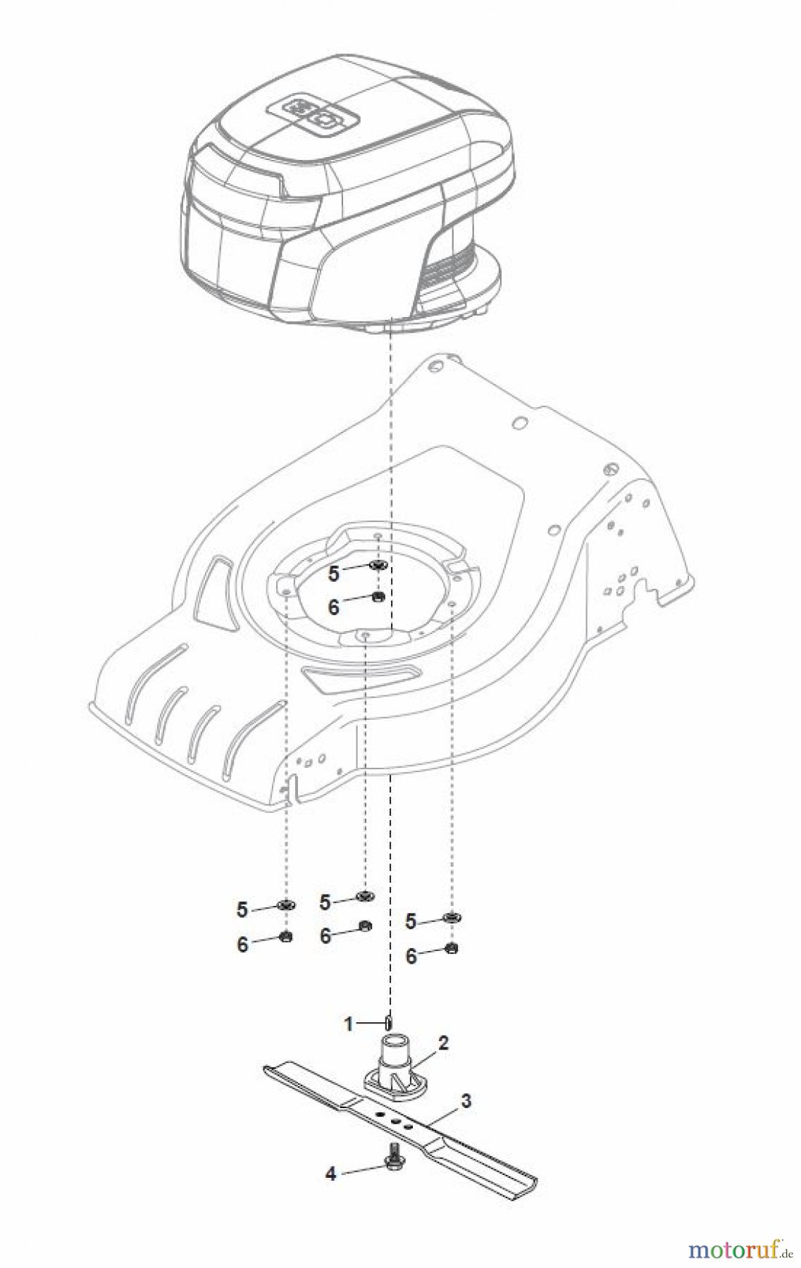  Global Garden Products GGP Rasenmäher Baujahr 2017 Akku 2017 Ohne Antrieb CR-CS 480 W Li 80 - CR-CS 480 WQ Li 80 Blade