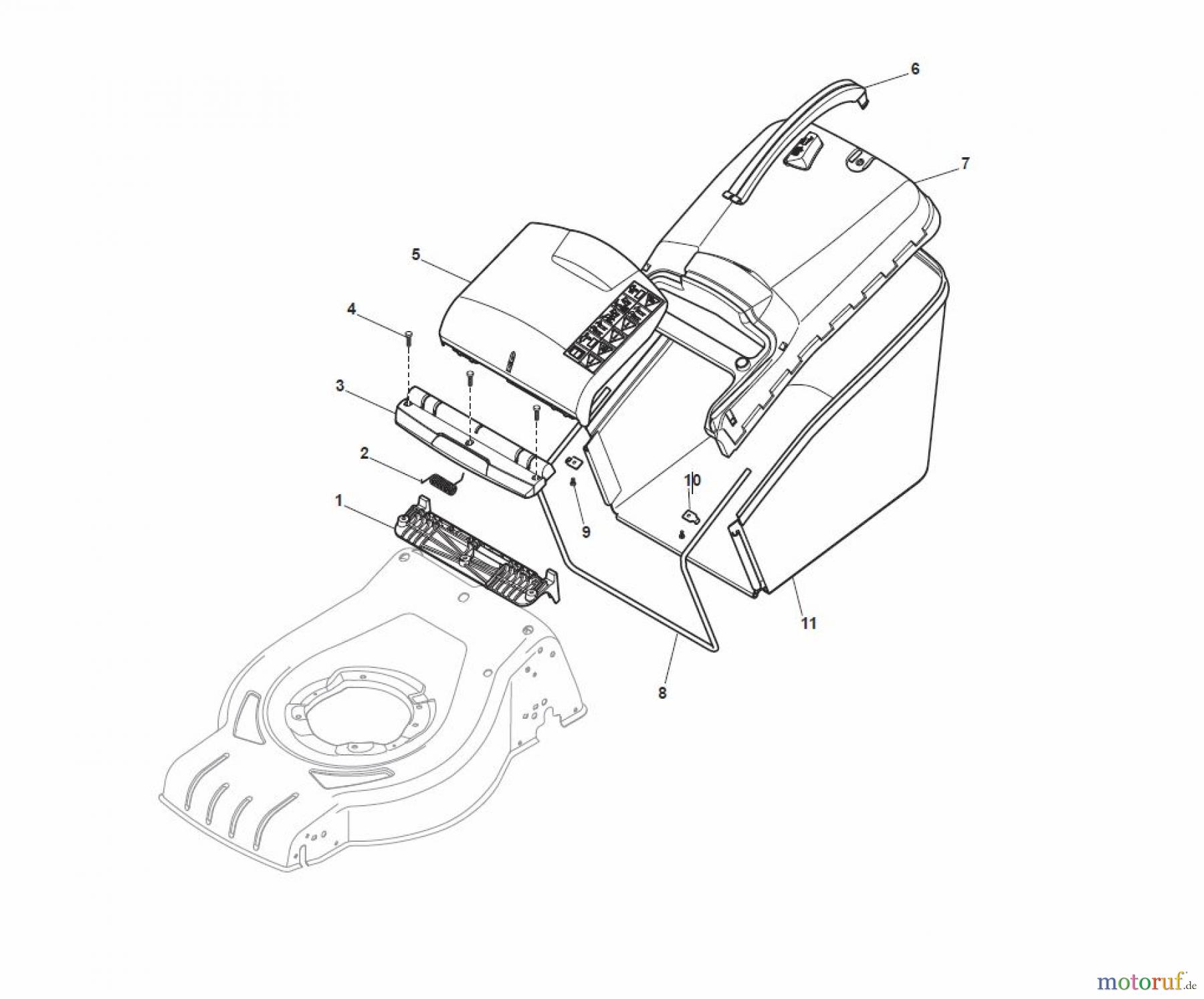  Global Garden Products GGP Rasenmäher Baujahr 2017 Akku 2017 Ohne Antrieb CR-CS 480 W Li 80 - CR-CS 480 WQ Li 80 Grass-Catcher