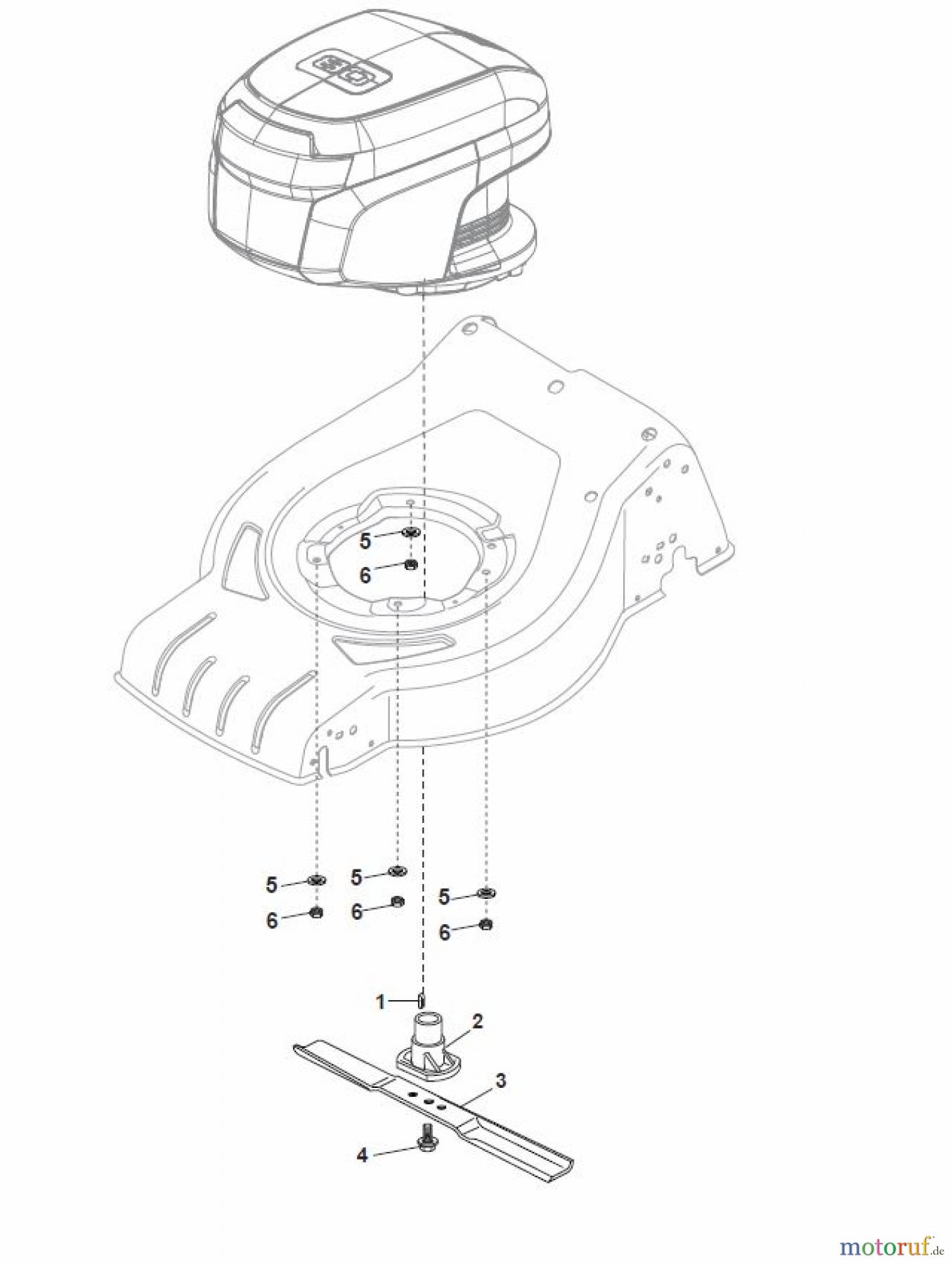  Global Garden Products GGP Rasenmäher Baujahr 2017 Akku 2017 Ohne Antrieb CRL-CSL 480 Li 80 - CRL-CSL 480 Q Li 80 Blade