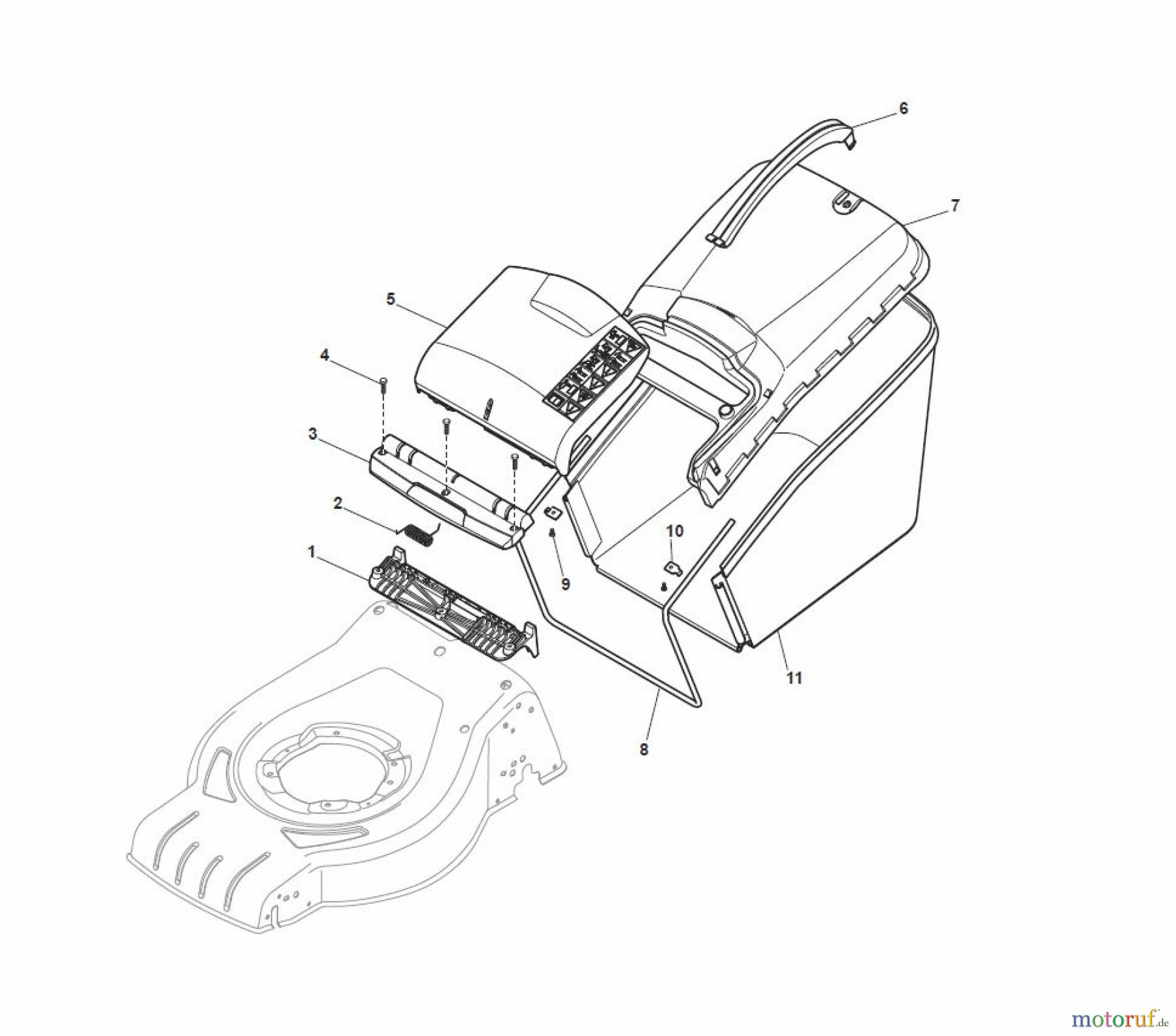  Global Garden Products GGP Rasenmäher Baujahr 2017 Akku 2017 Ohne Antrieb CRL-CSL 480 Li 80 - CRL-CSL 480 Q Li 80 Grass-Catcher
