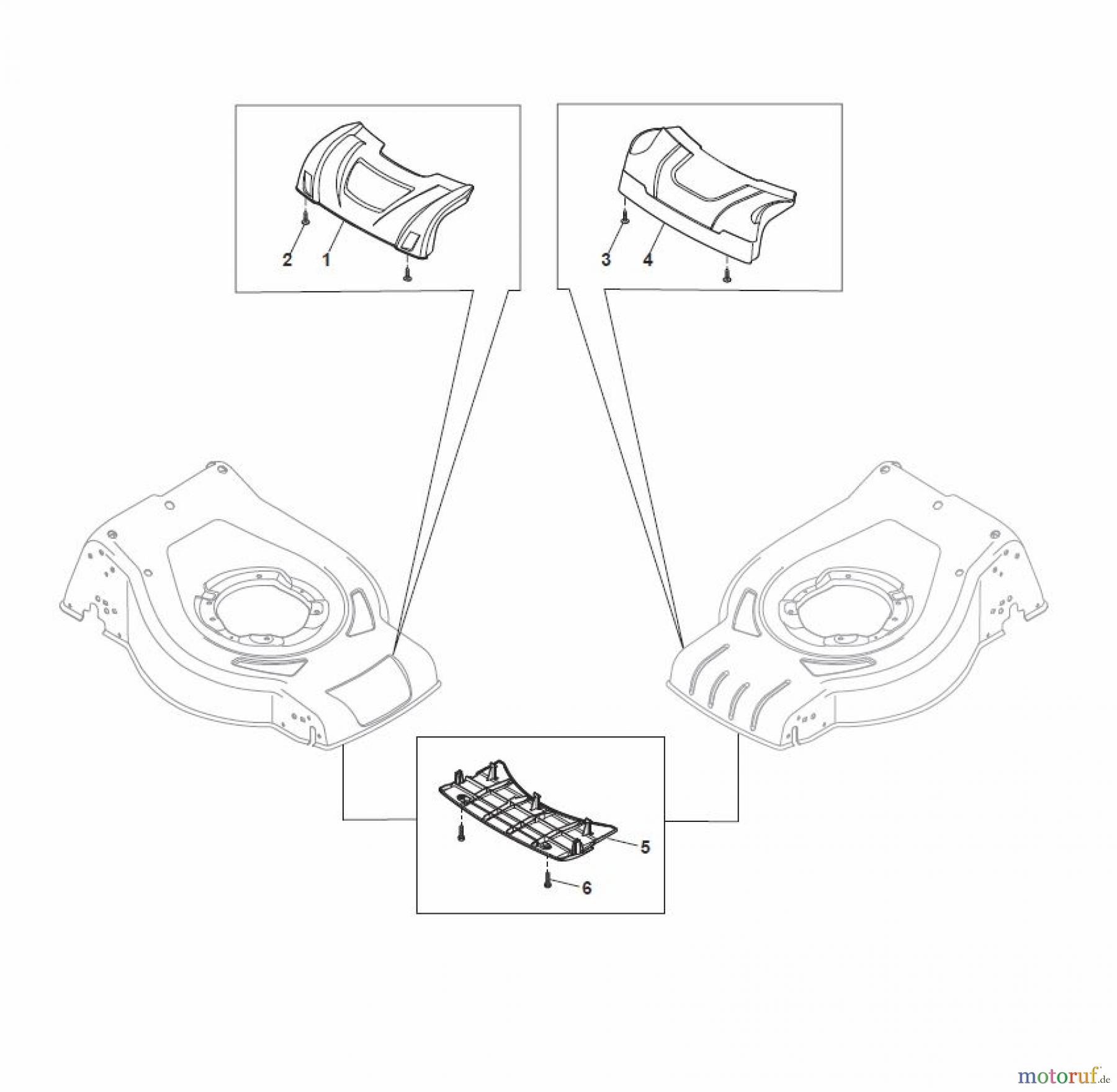  Global Garden Products GGP Rasenmäher Baujahr 2017 Akku 2017 Ohne Antrieb CRL-CSL 480 W Li 80 - CRL-CSL 480 WQ Li 80 Masks