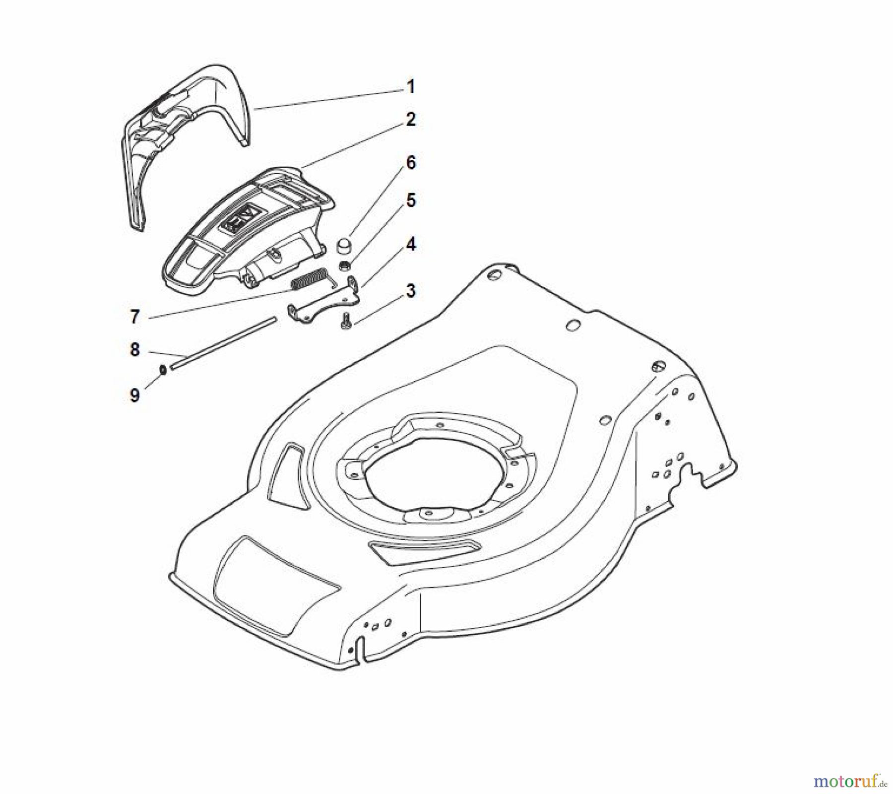  Global Garden Products GGP Rasenmäher Baujahr 2017 Akku 2017 Ohne Antrieb CRL-CSL 480 W Li 80 - CRL-CSL 480 WQ Li 80 Protection, Belt