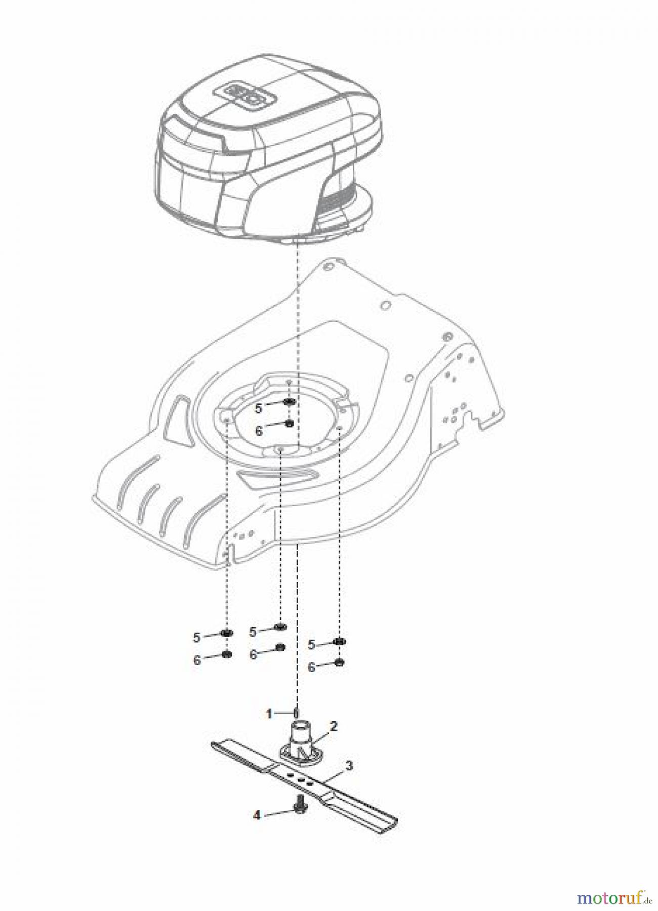  Global Garden Products GGP Rasenmäher Baujahr 2017 Akku 2017 Ohne Antrieb CRL-CSL 480 W Li 80 - CRL-CSL 480 WQ Li 80 Blade