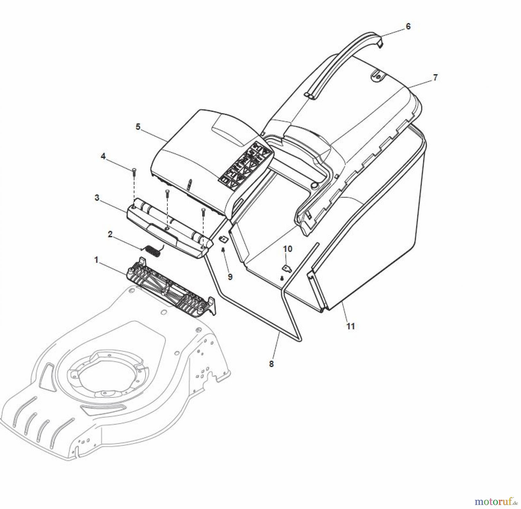  Global Garden Products GGP Rasenmäher Baujahr 2017 Akku 2017 Ohne Antrieb CRL-CSL 480 W Li 80 - CRL-CSL 480 WQ Li 80 Grass-Catcher