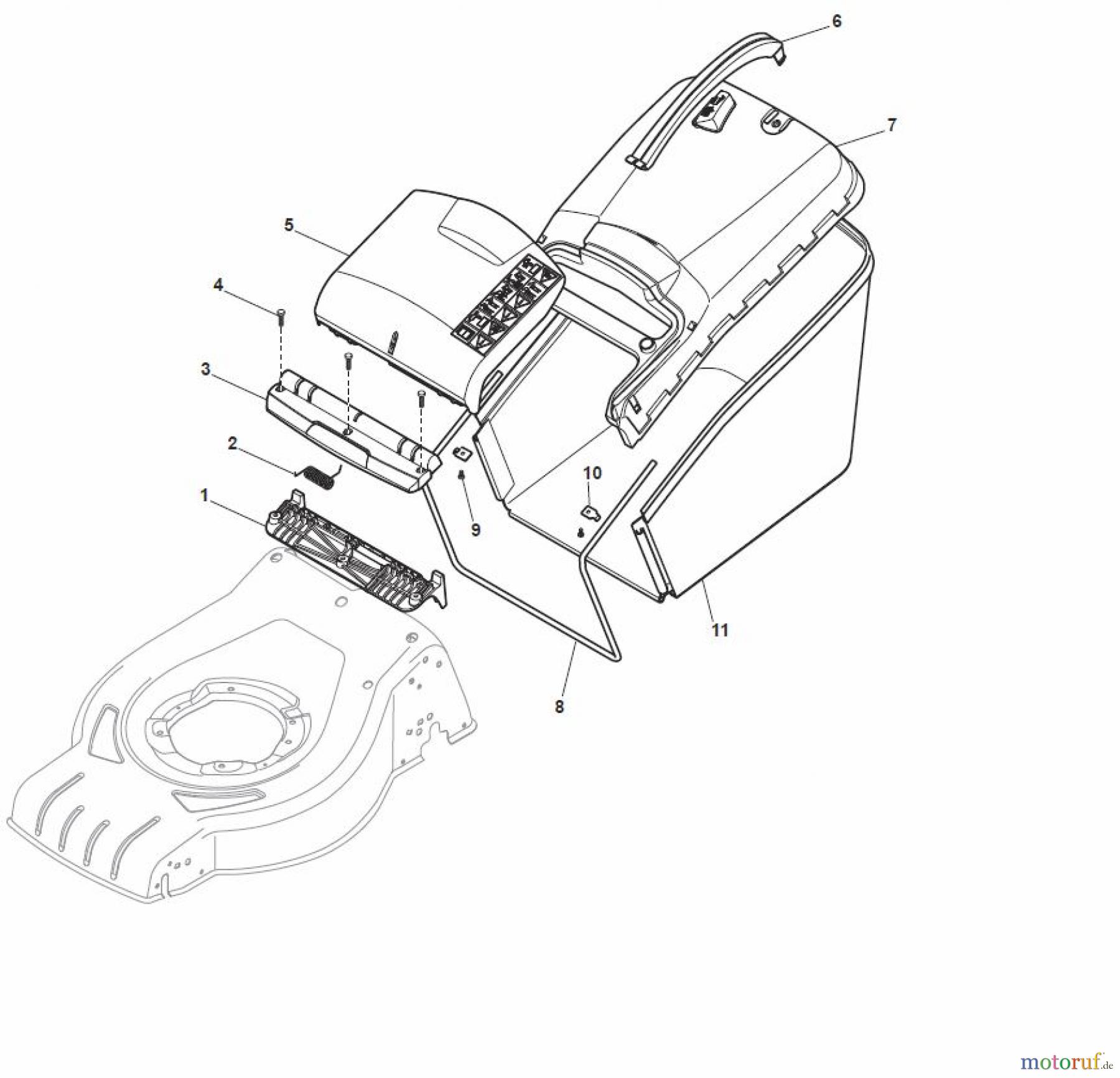  Global Garden Products GGP Rasenmäher Baujahr 2017 Akku 2017 Ohne Antrieb CRL-CSL 480 W Li 80 - CRL-CSL 480 WQ Li 80 Grass-Catcher