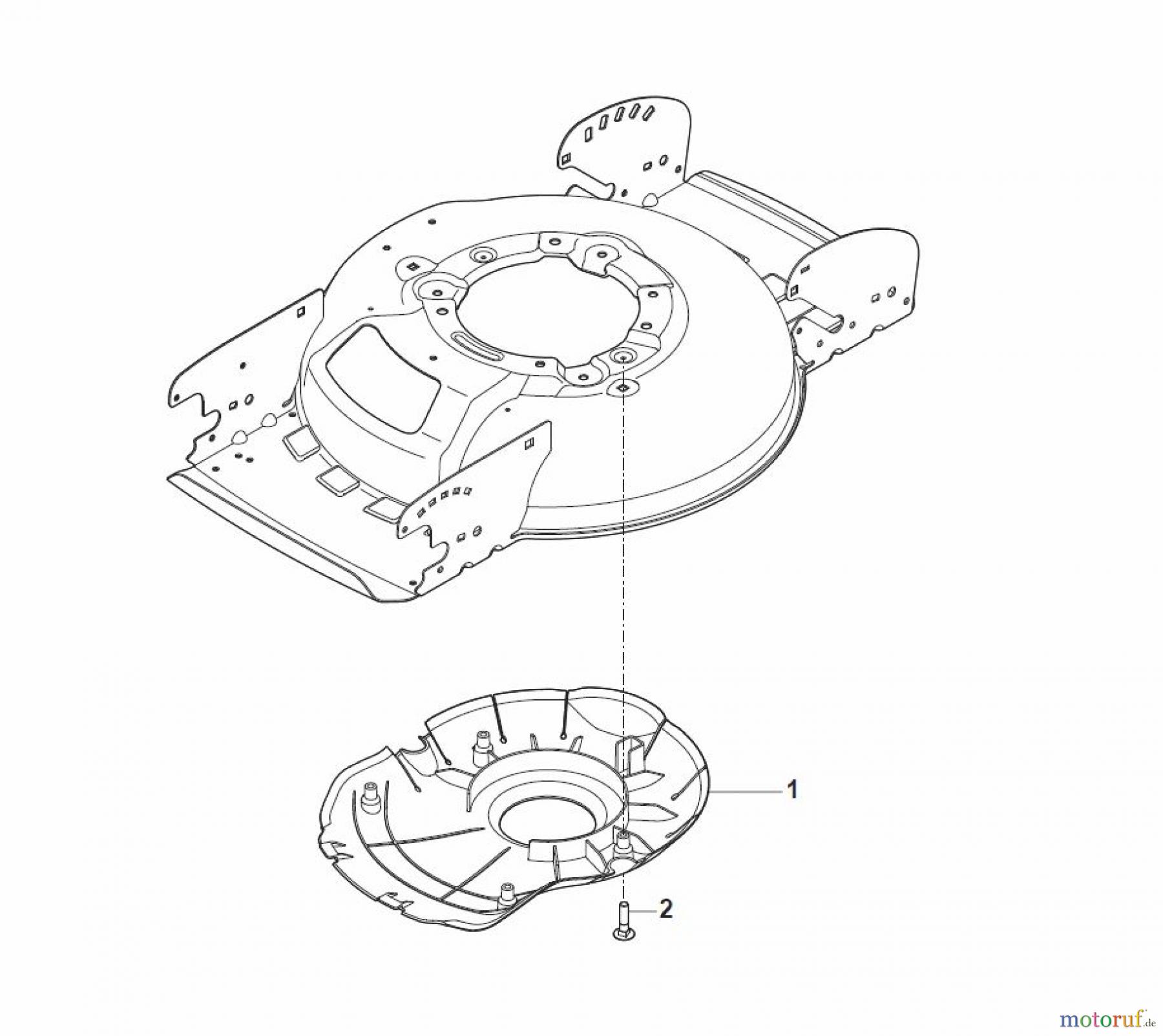  Global Garden Products GGP Rasenmäher Baujahr 2017 Akku 2017 Ohne Antrieb MCS 470 Q Li 80 Protection, Belt