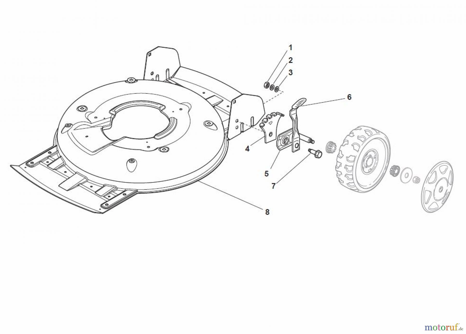  Global Garden Products GGP Rasenmäher Baujahr 2017 Akku 2017 Ohne Antrieb MCS 500 Li 80 Deck And Height Adjusting