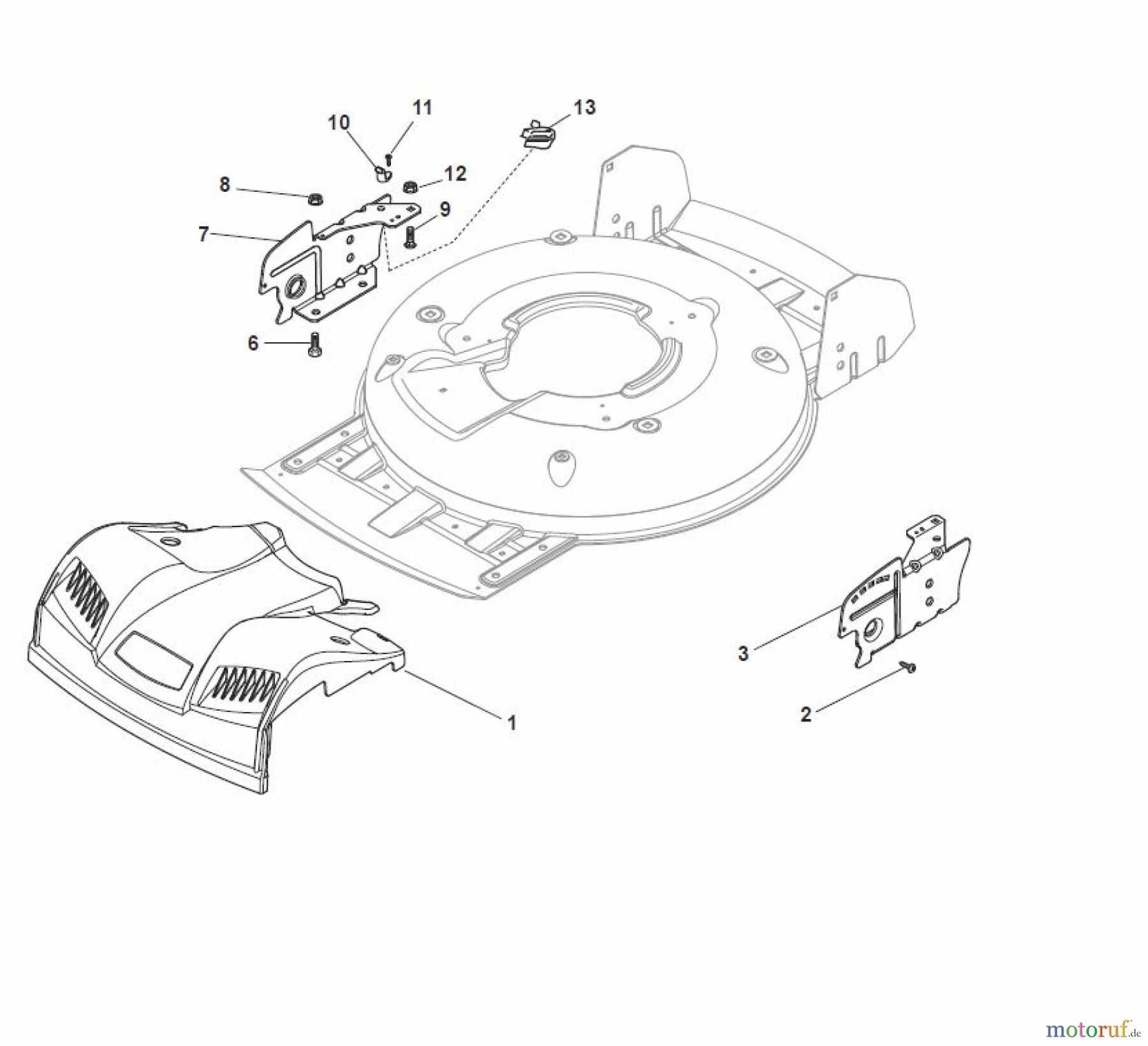  Global Garden Products GGP Rasenmäher Baujahr 2017 Akku 2017 Ohne Antrieb MCS 500 Li 80 Mask