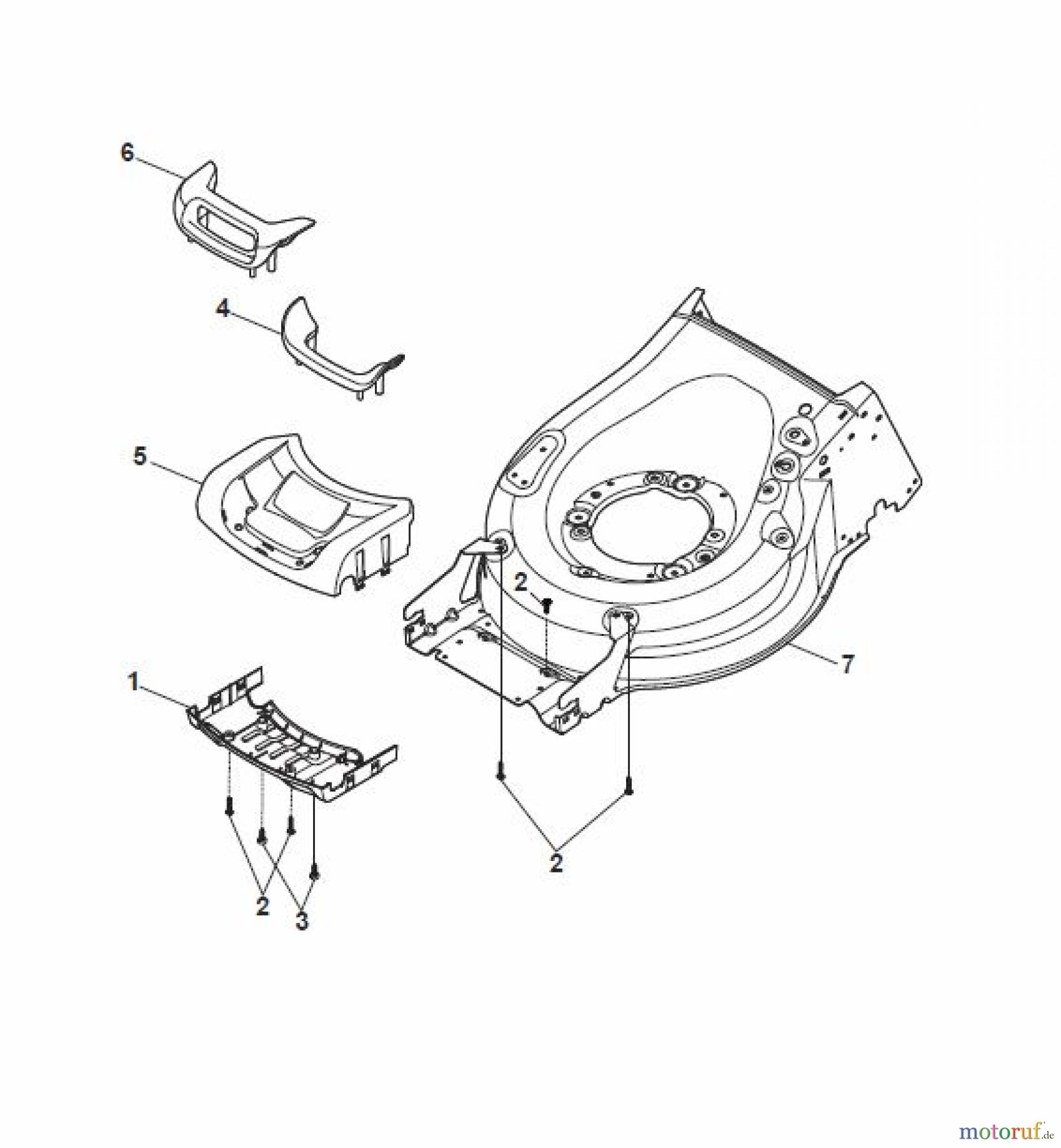  Global Garden Products GGP Rasenmäher Baujahr 2017 Akku 2017 Ohne Antrieb MP1 500 Q Li 80 Mask