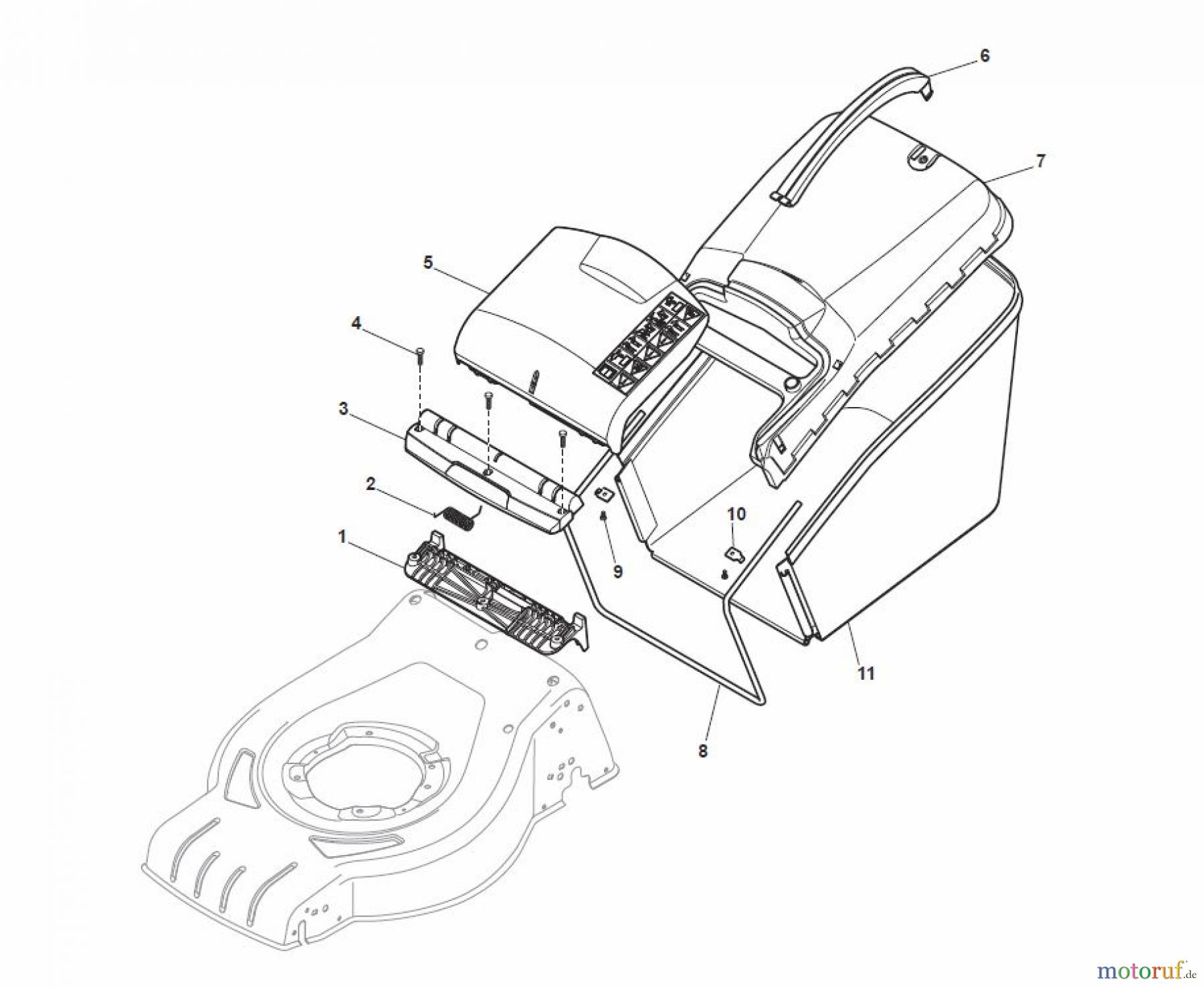  Global Garden Products GGP Rasenmäher Baujahr 2017 Benzin Mit Antrieb 2017 CRC-CSC 534 SE - CRC-CSC 534 SQE Grass-Catcher